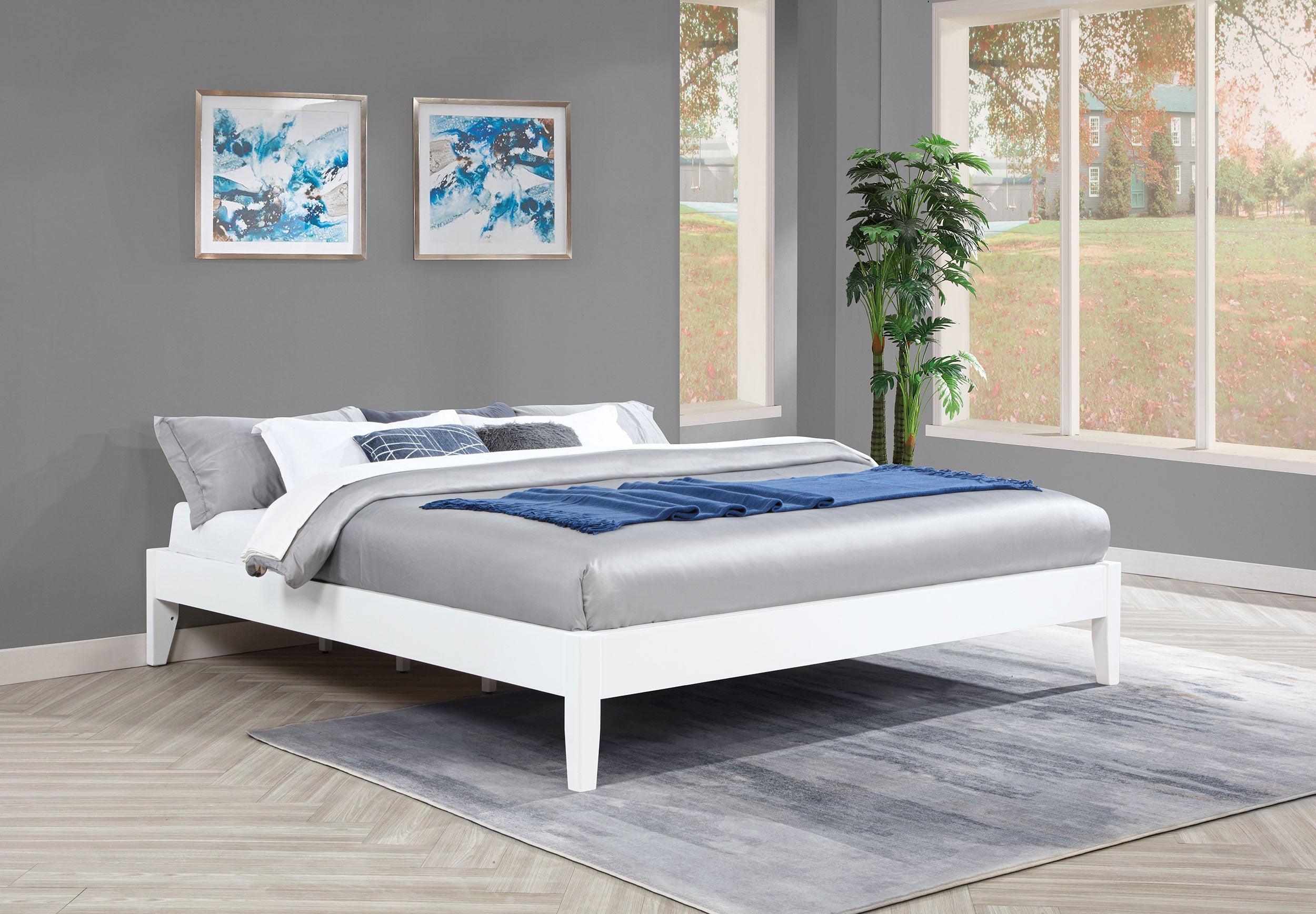 Hounslow Platform Bed Base - Luxury Home Furniture (MI)
