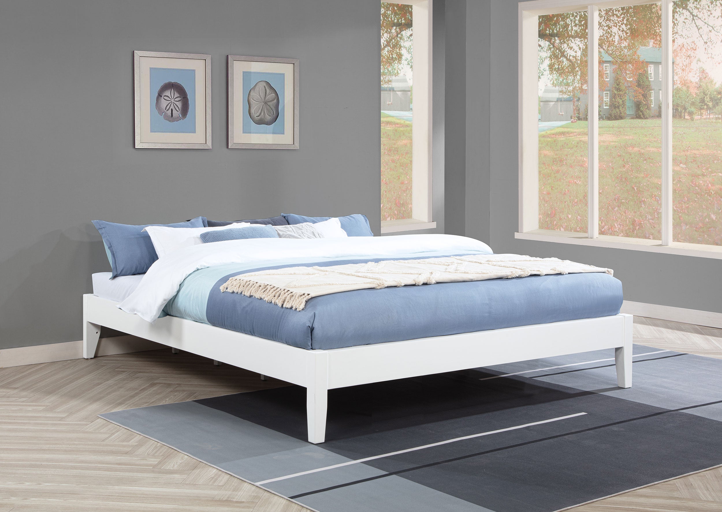 Hounslow Platform Bed Base - Luxury Home Furniture (MI)