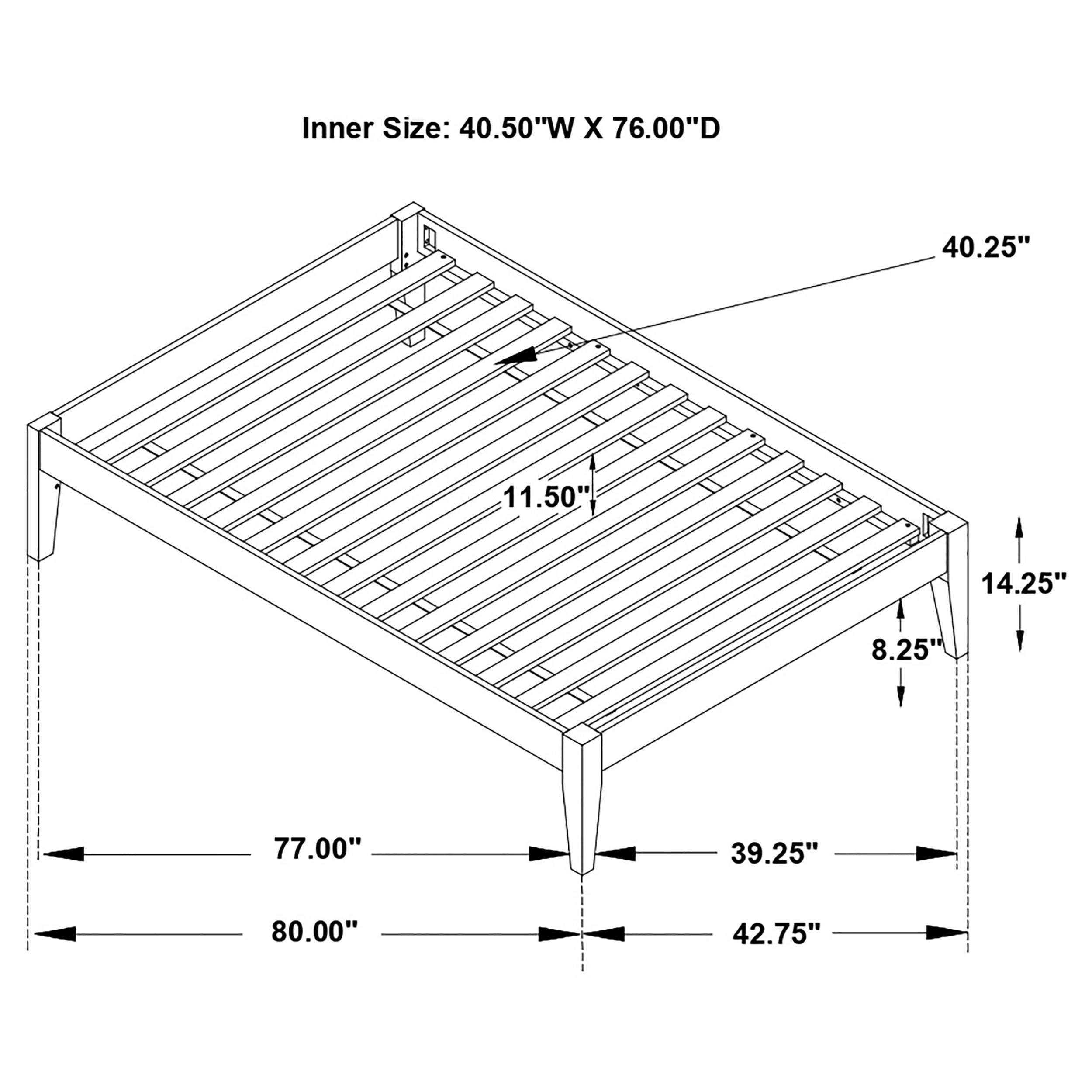 Hounslow Platform Bed Base - Luxury Home Furniture (MI)