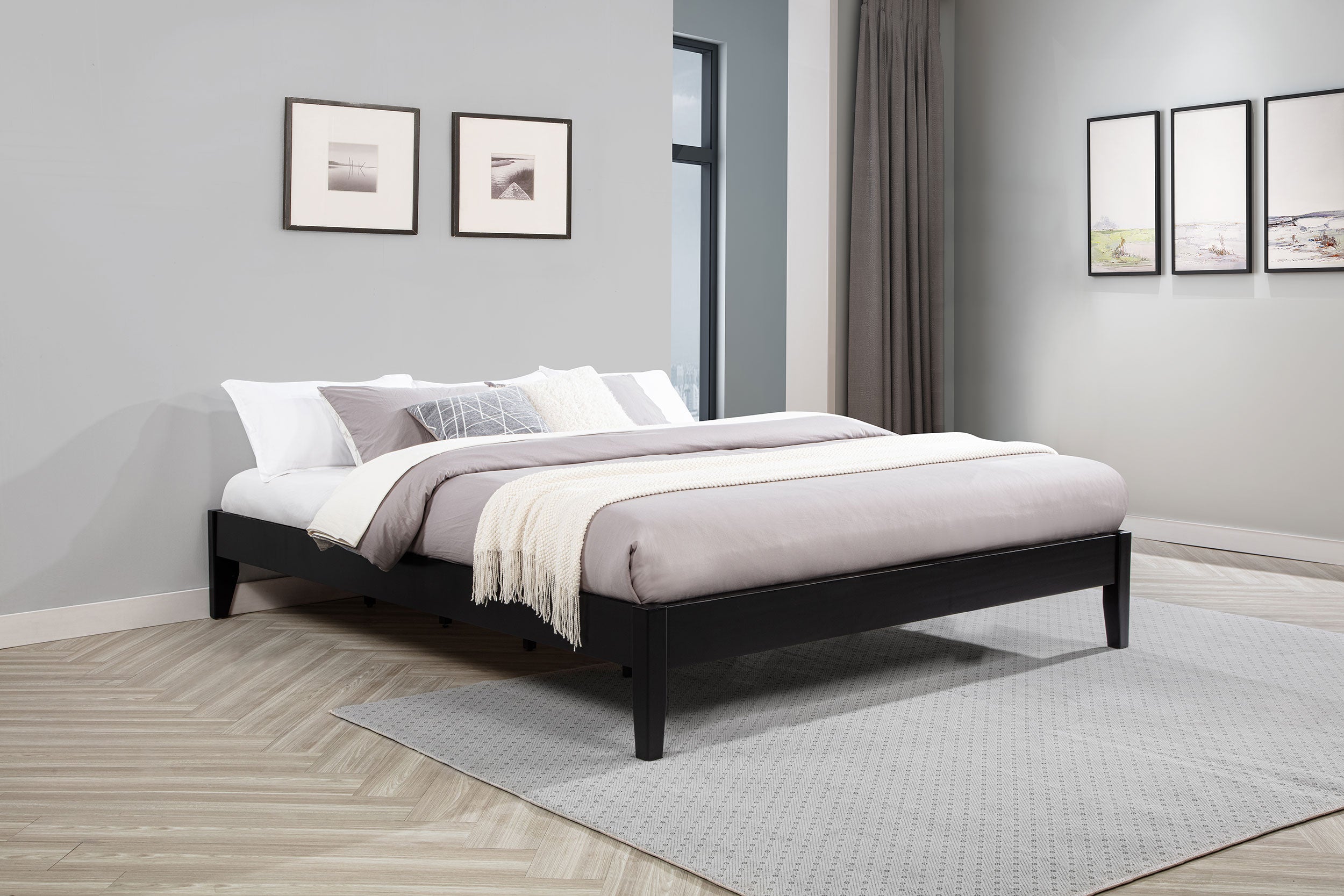 Hounslow Platform Bed Base - Luxury Home Furniture (MI)