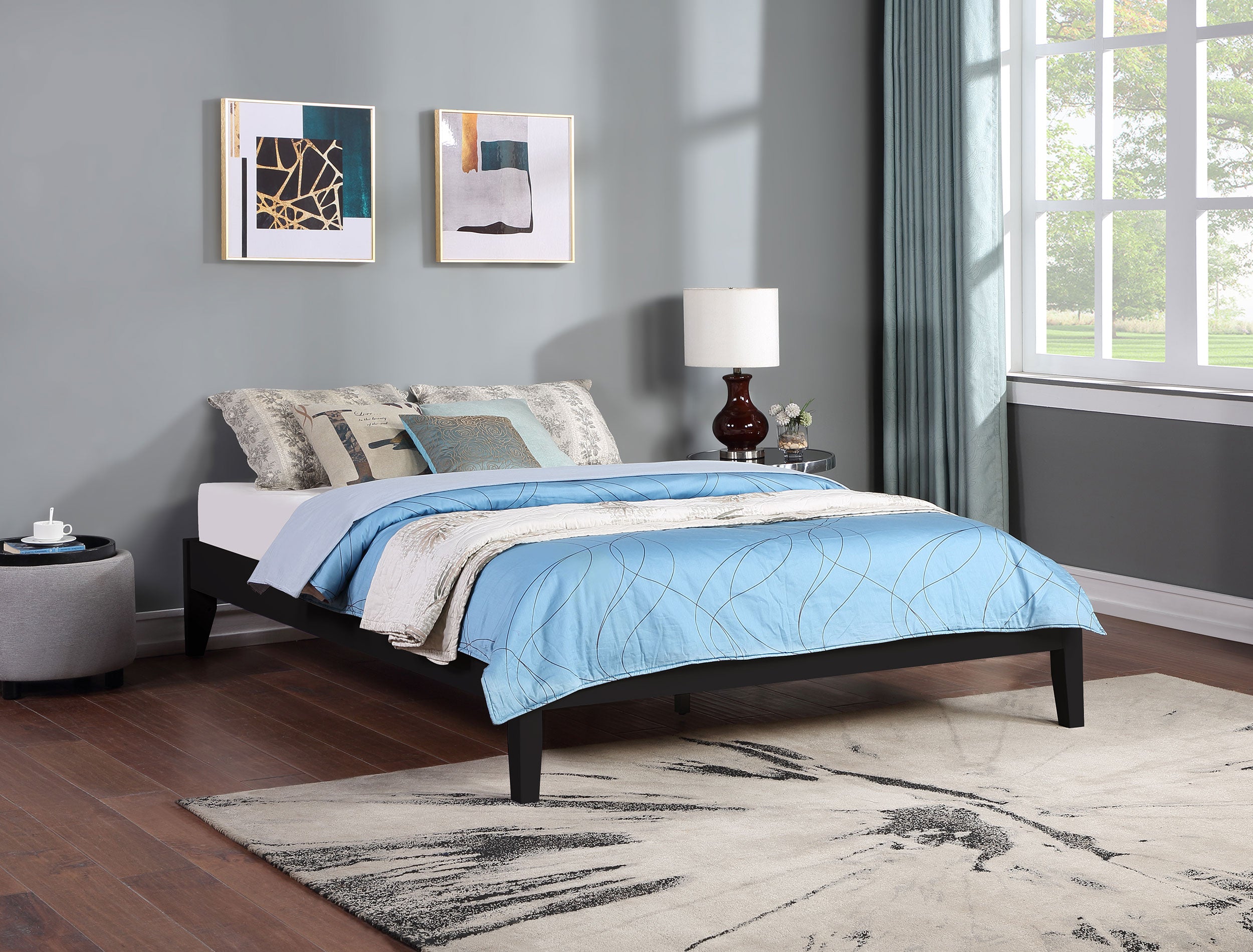 Hounslow Platform Bed Base - Luxury Home Furniture (MI)