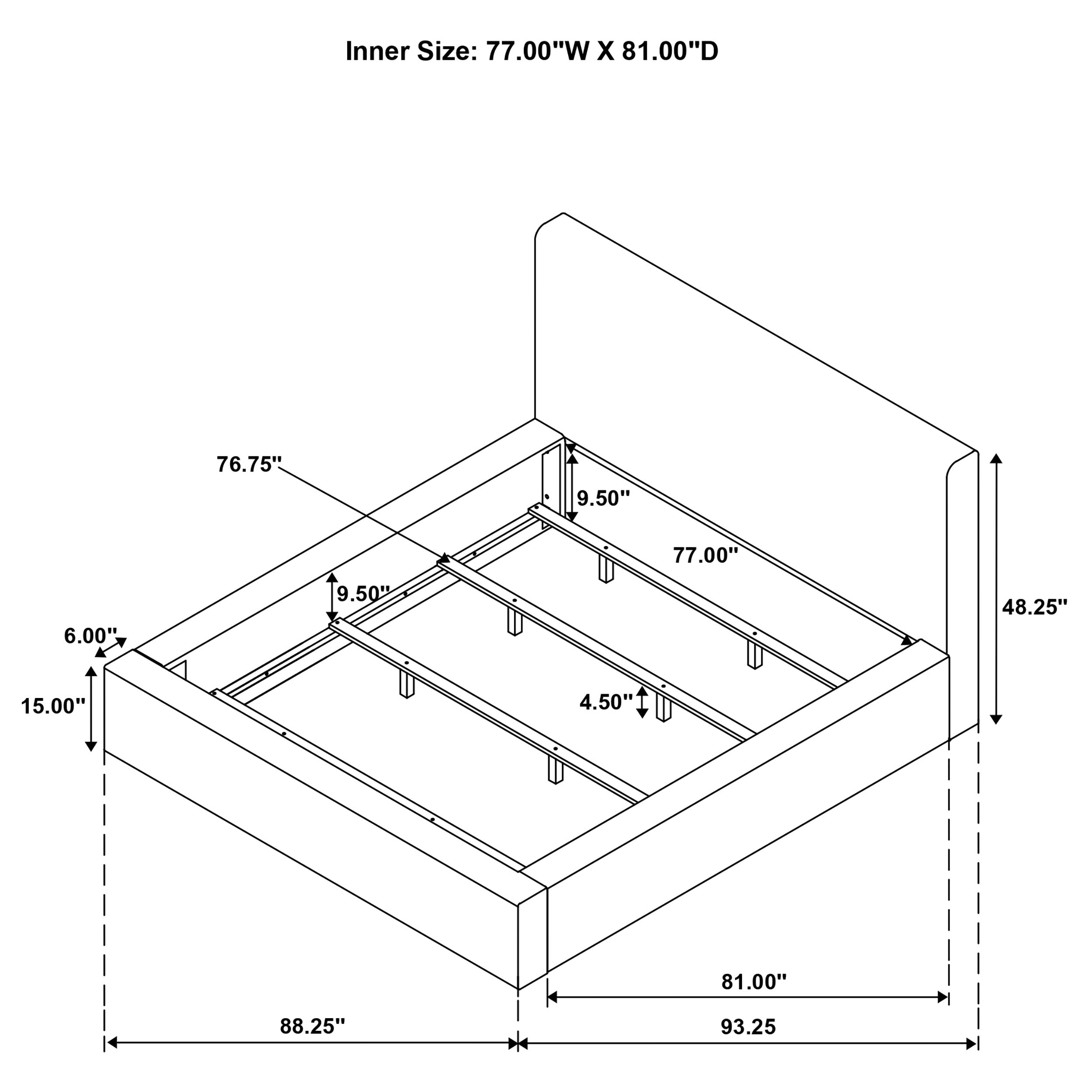 Rebecca Panel Bed - Luxury Home Furniture (MI)