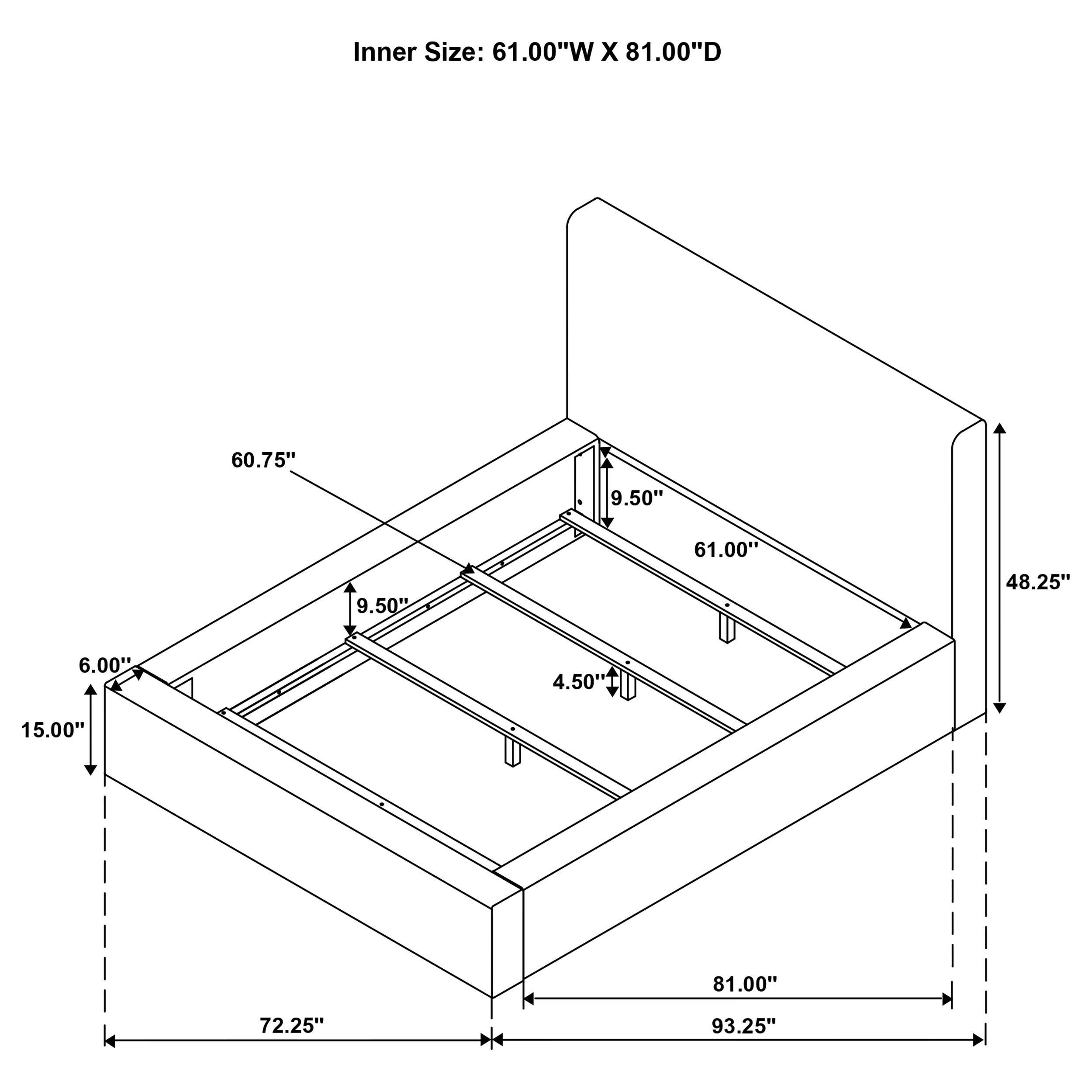 Rebecca Panel Bed - Luxury Home Furniture (MI)