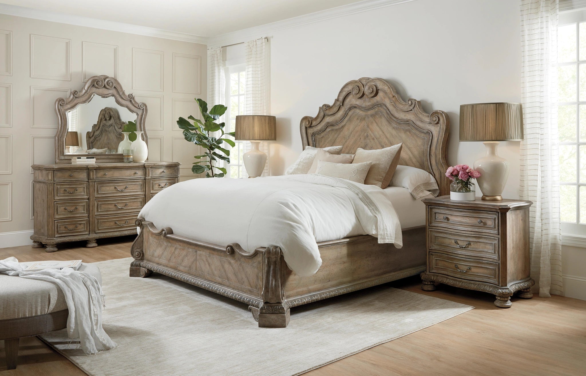 Castella California King Panel Bed