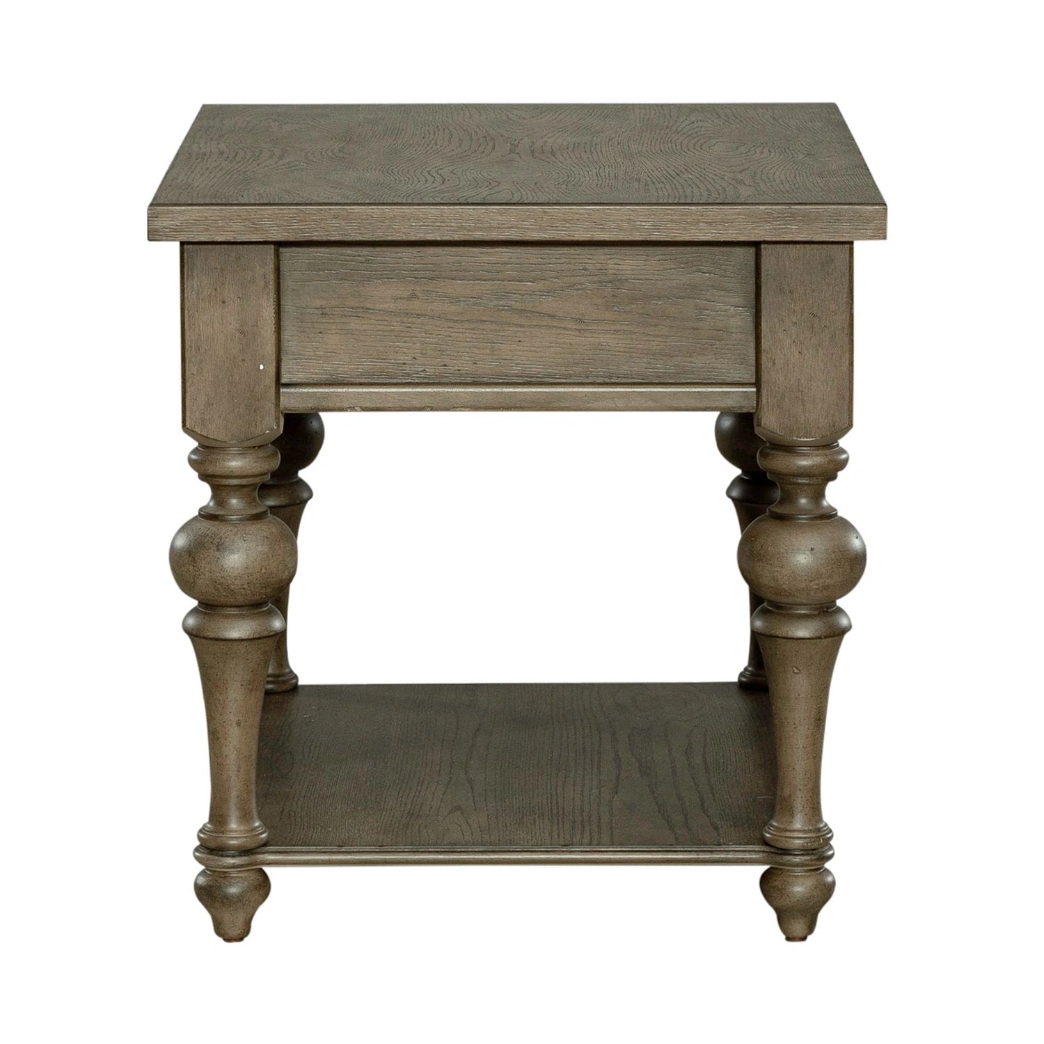 Americana Farmhouse End Table in Dusty Taupe image