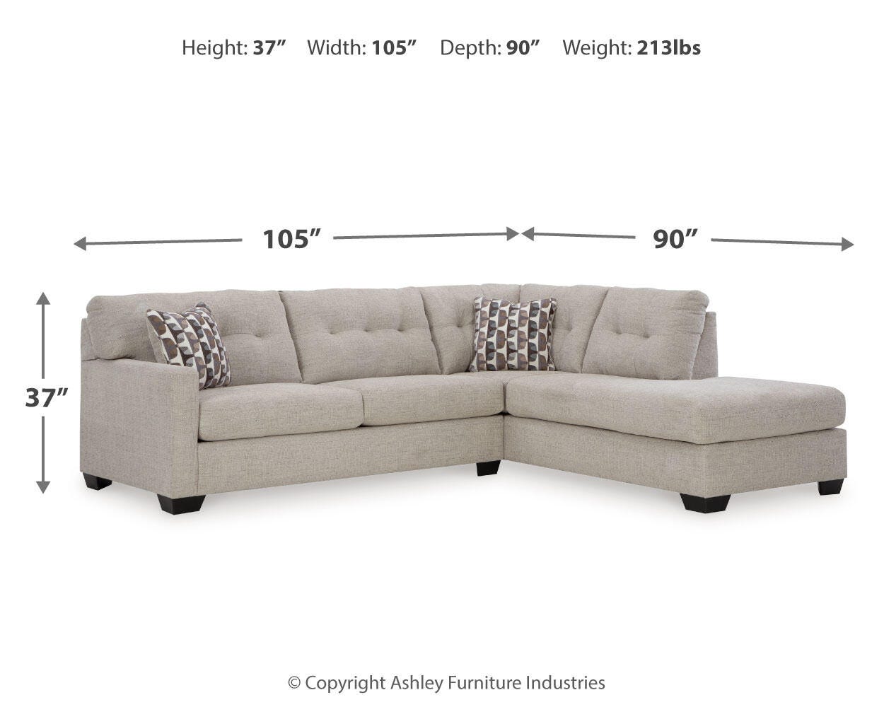 Mahoney Living Room Set - Luxury Home Furniture (MI)