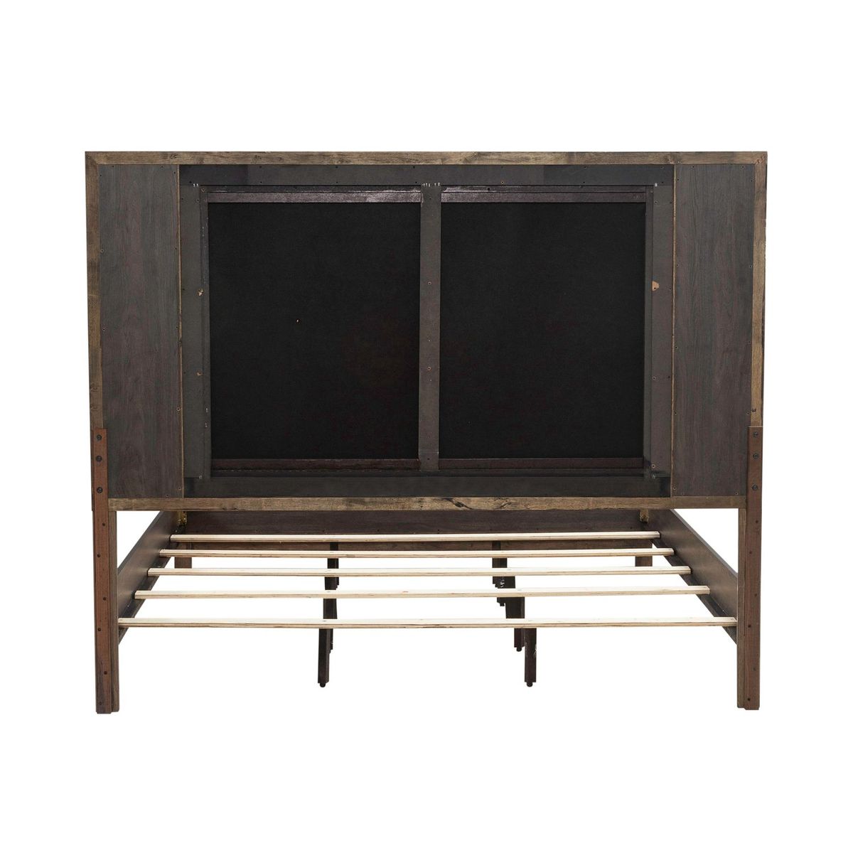 Liberty Furniture Modern Edge King Upholstered Bed in Caffe - Luxury Home Furniture (MI)