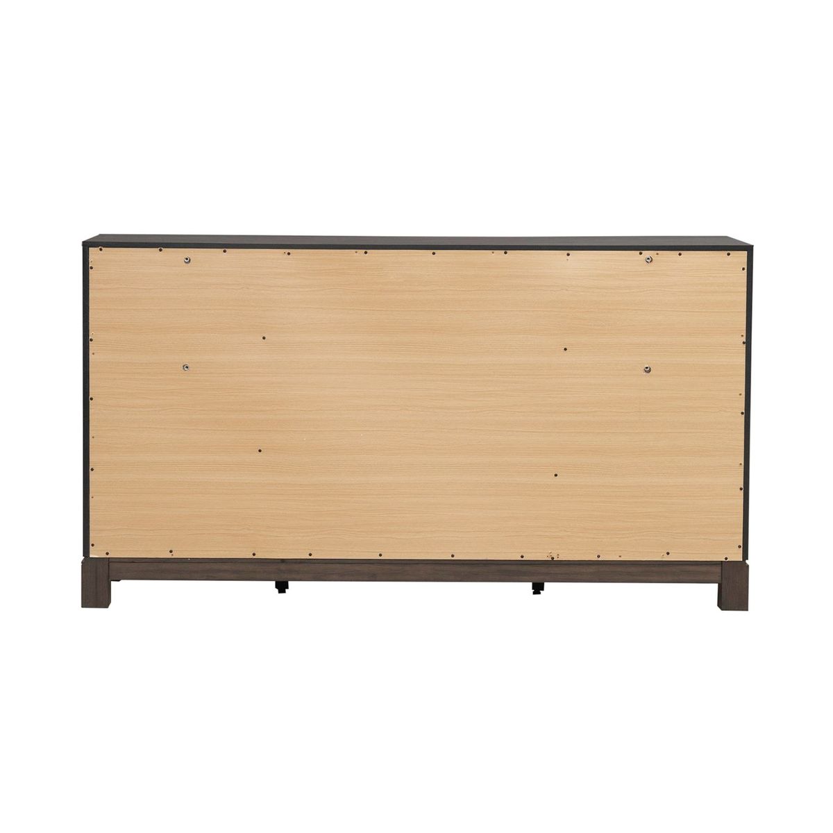 Liberty Furniture Modern Edge 2 Door 6 Drawer Dresser in Caffe
