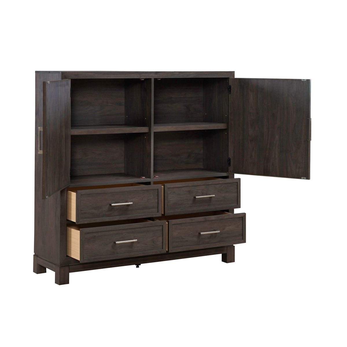 Liberty Furniture Modern Edge Dressing Chest in Caffe - Luxury Home Furniture (MI)