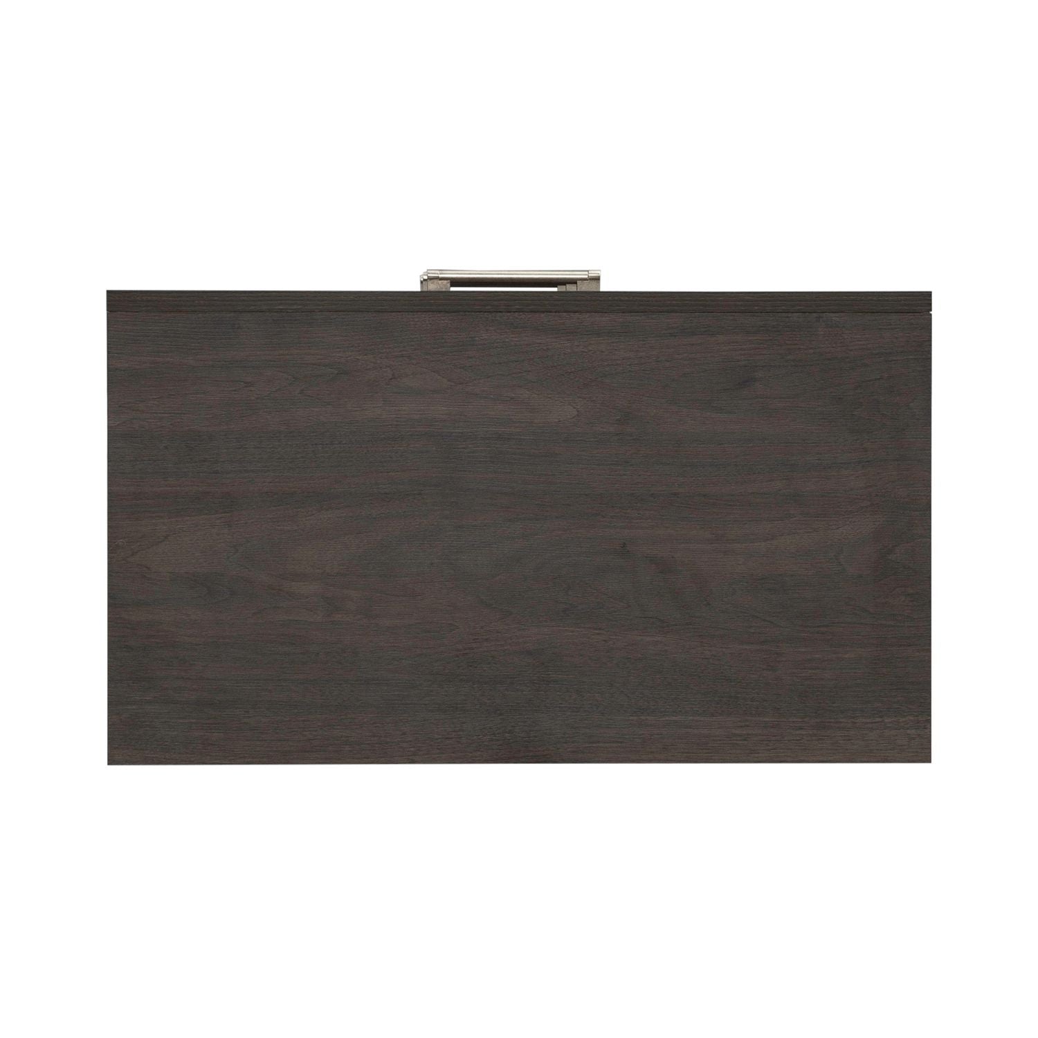 Modern Edge Nightstand w/ Charging Station in Caffe - Luxury Home Furniture (MI)