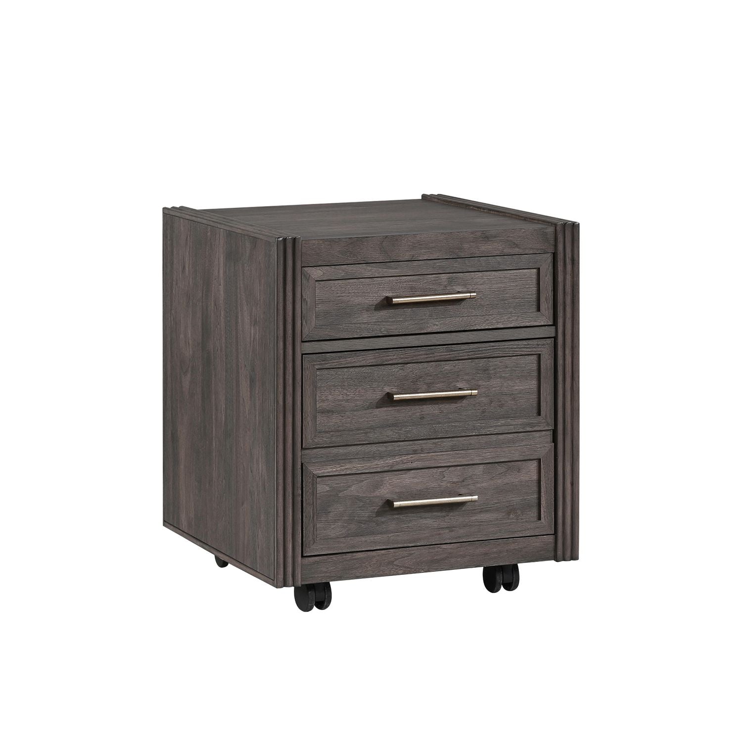 Modern Edge Castered Filing Cabinet - Luxury Home Furniture (MI)