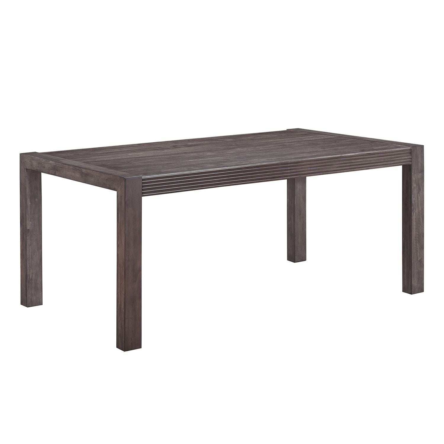 Modern Edge Rectangular Leg Table - Luxury Home Furniture (MI)