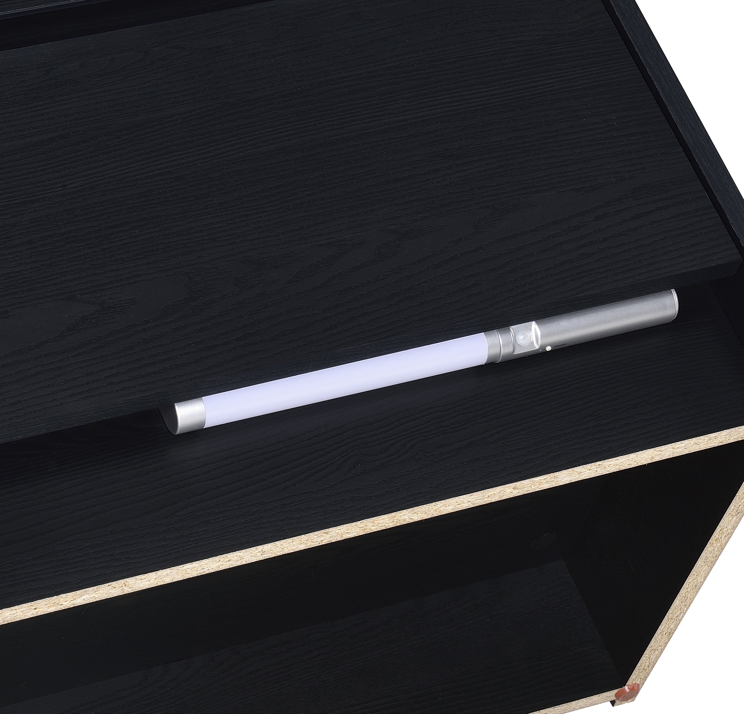 Westpark Nightstand with LED Lighting - Luxury Home Furniture (MI)