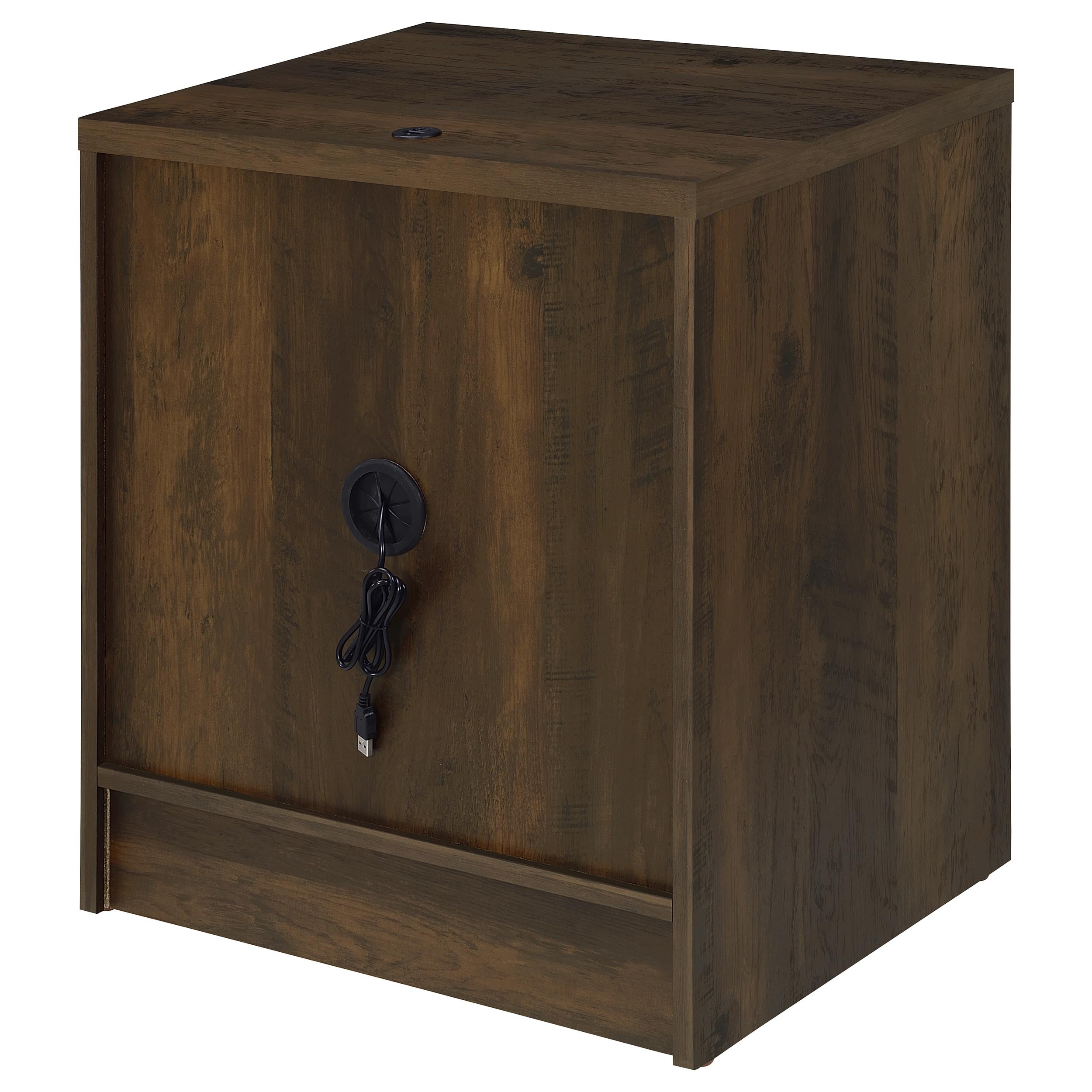 Westpark Nightstand with LED Lighting - Luxury Home Furniture (MI)