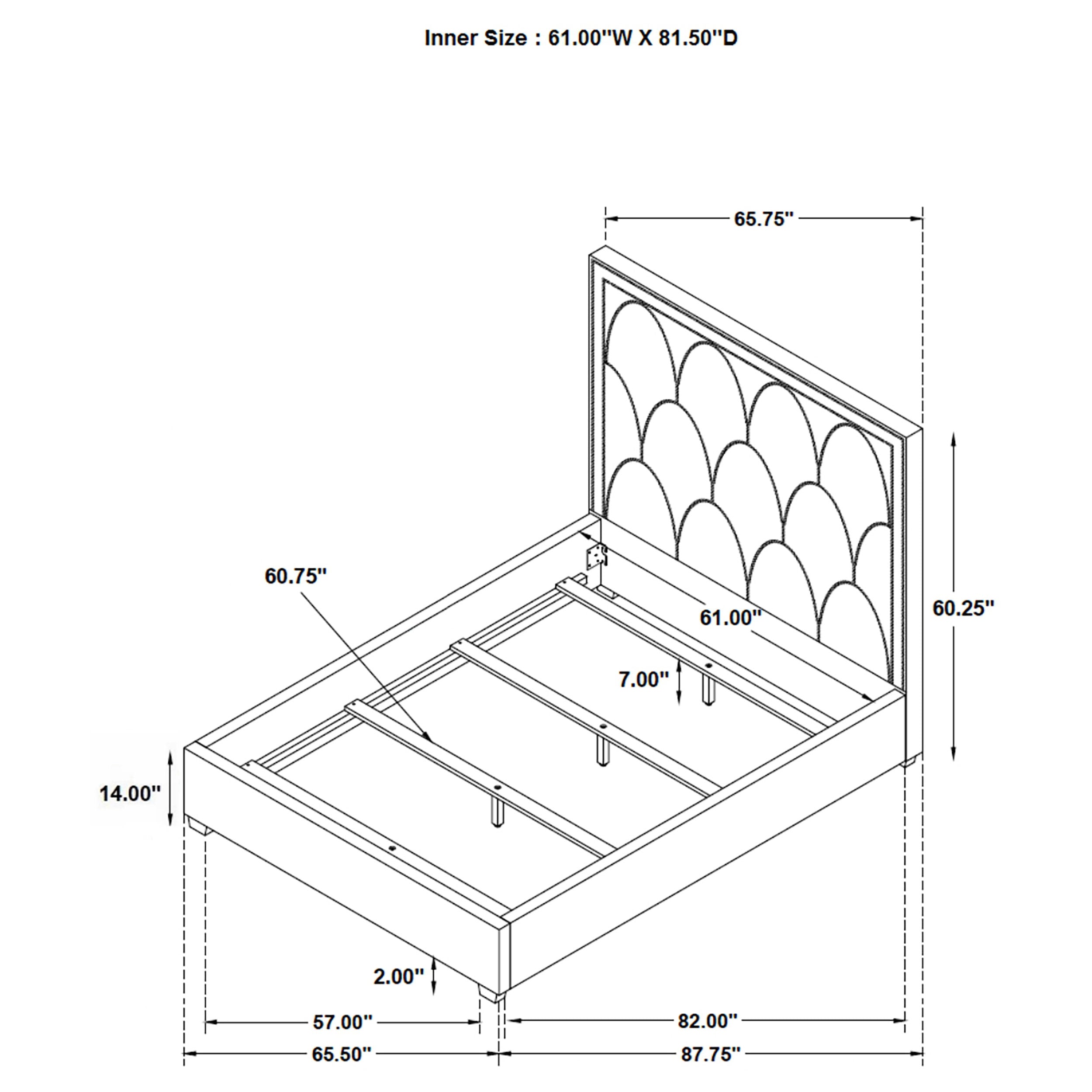Bowfield Queen Beds - Luxury Home Furniture (MI)