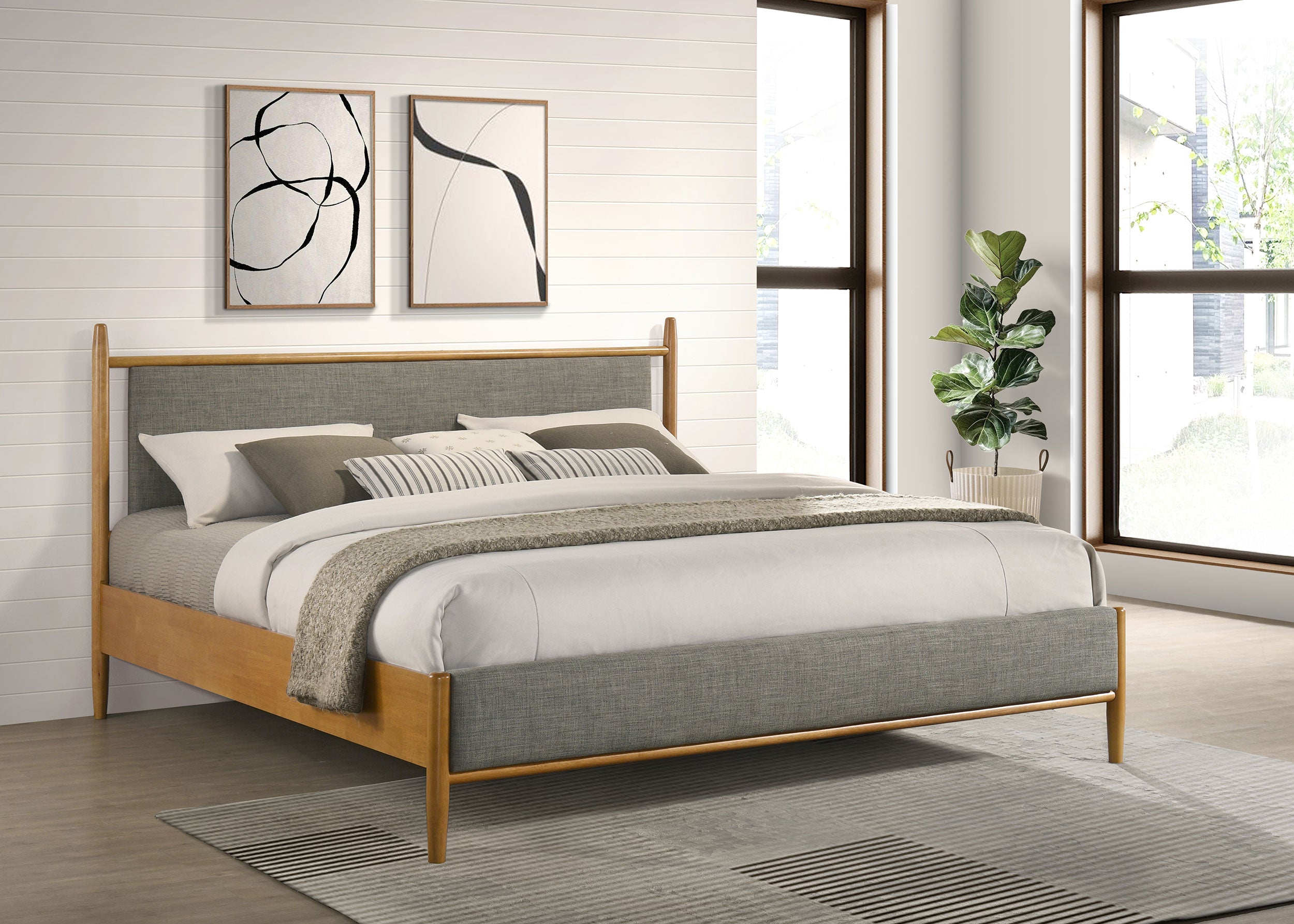 Mason Panel Platform Bed