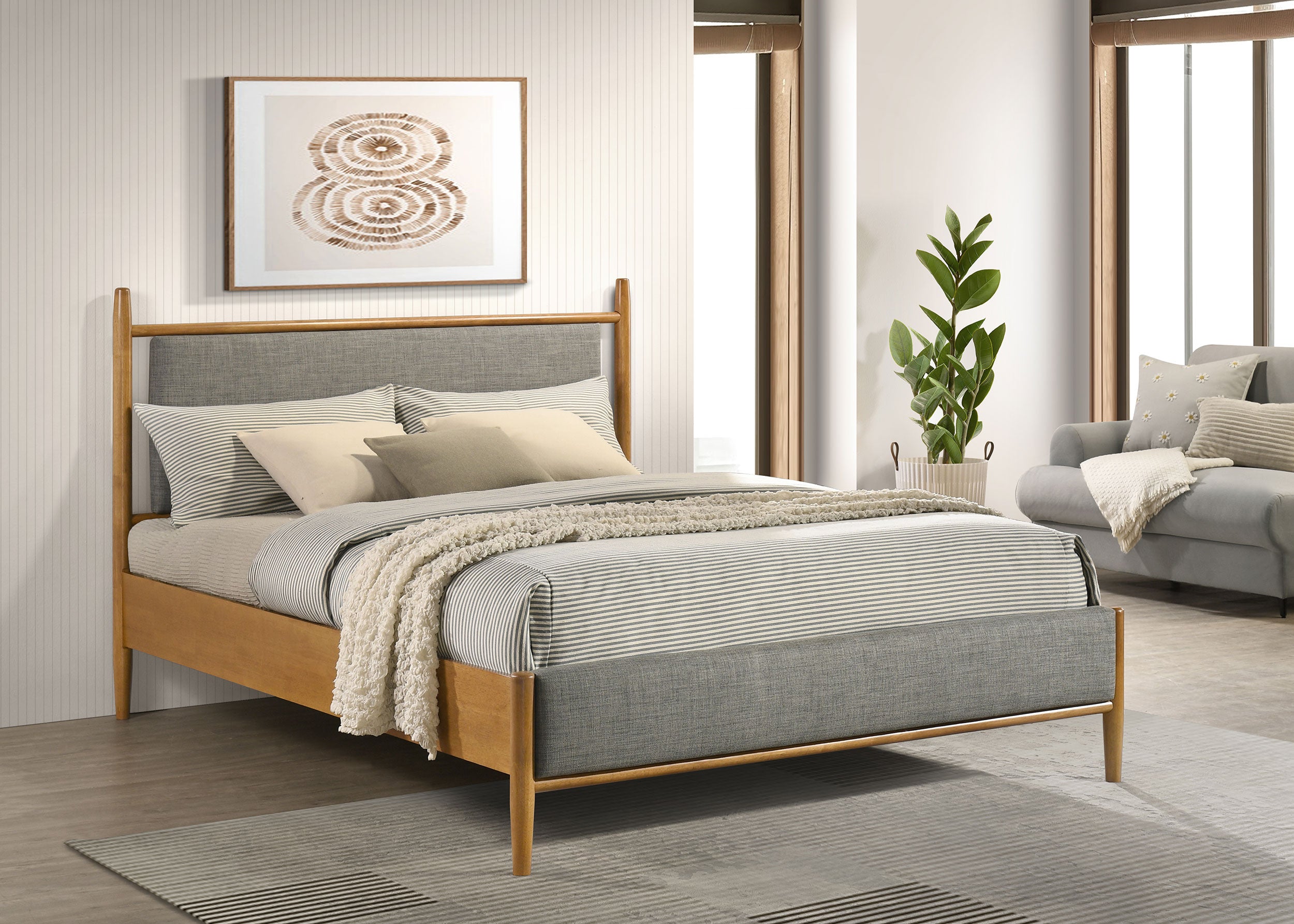 Mason Panel Platform Bed - Luxury Home Furniture (MI)