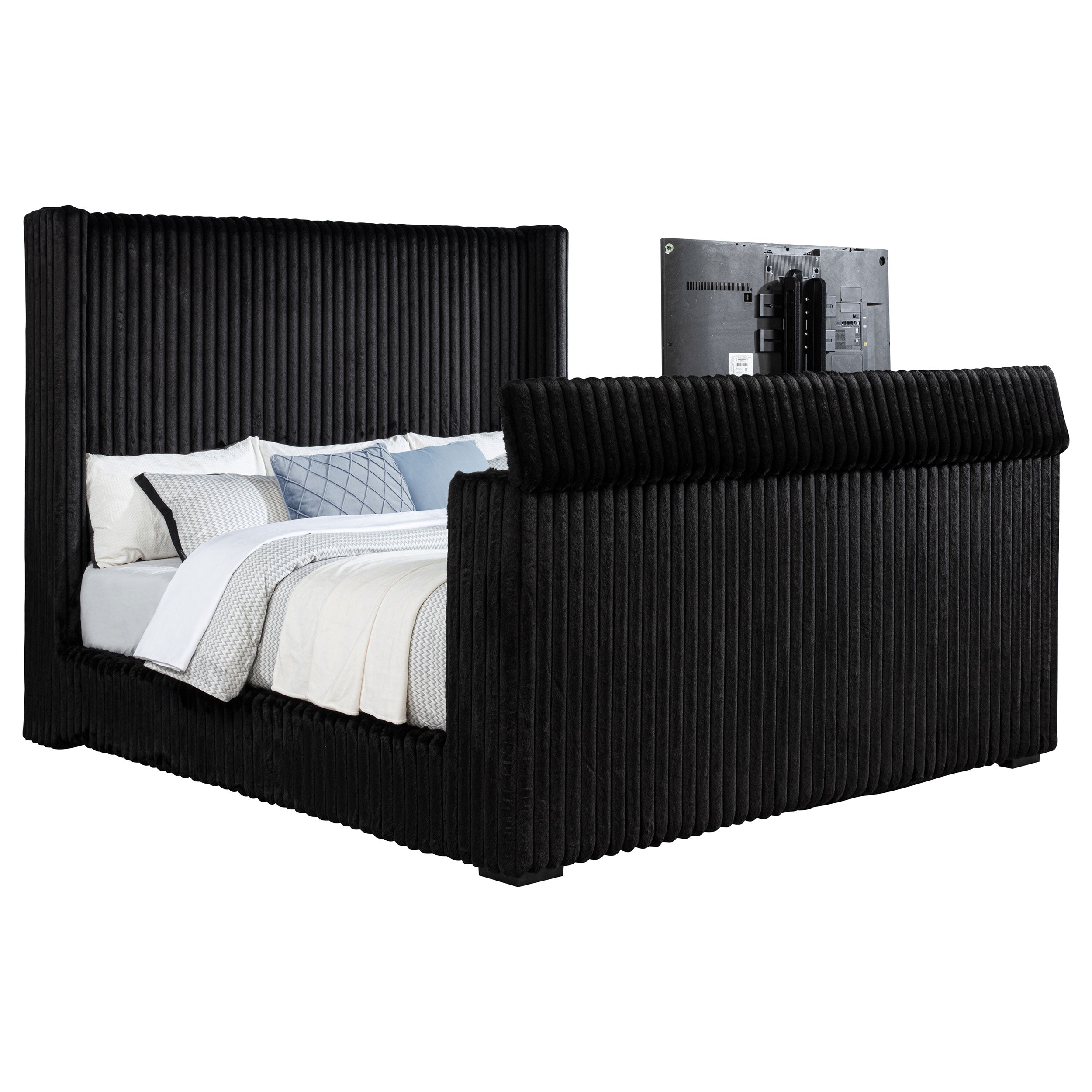 Centergrove Wingback TV Bed - Luxury Home Furniture (MI)