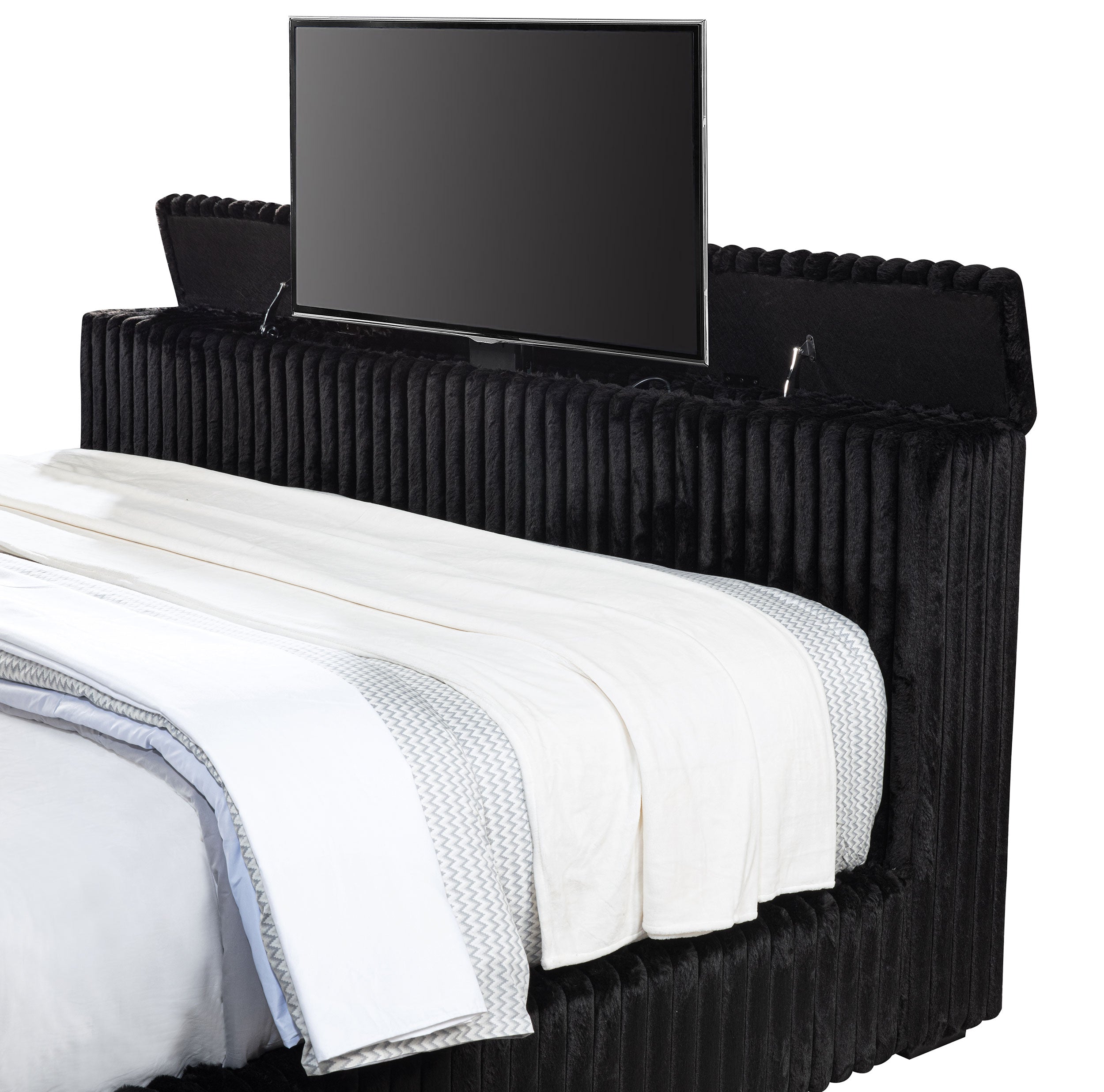 Centergrove Wingback TV Bed - Luxury Home Furniture (MI)
