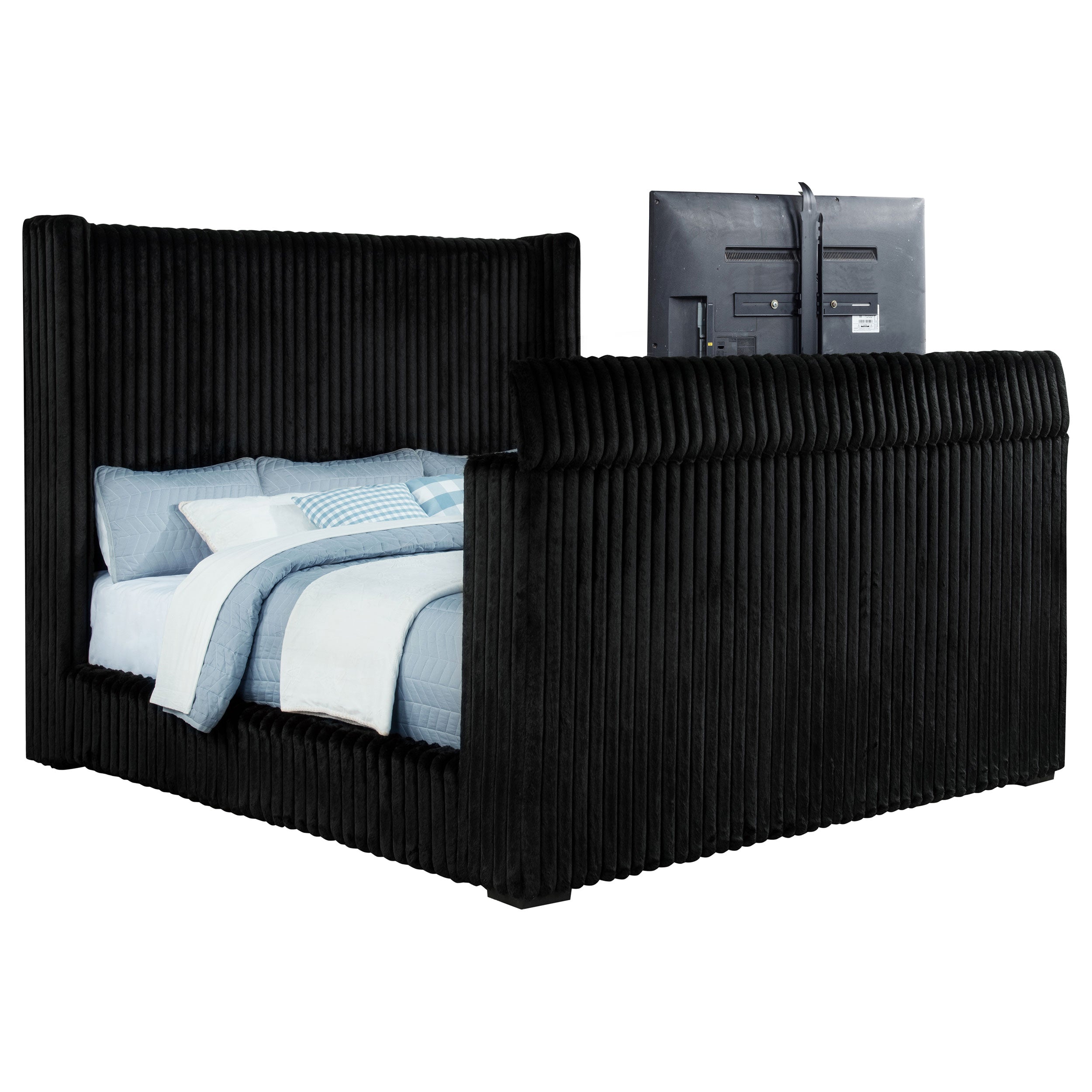 Centergrove Wingback TV Bed - Luxury Home Furniture (MI)
