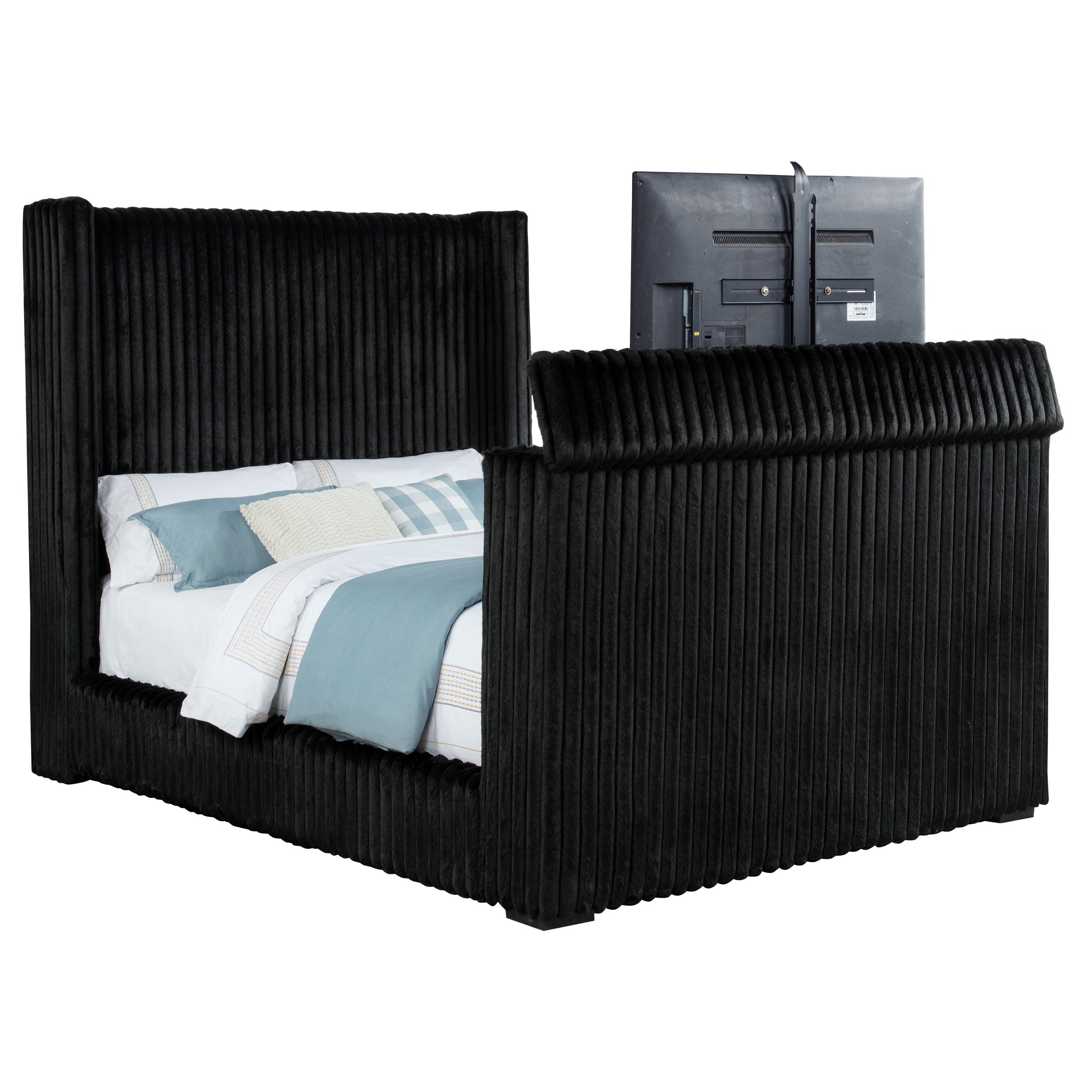 Centergrove Wingback TV Bed - Luxury Home Furniture (MI)