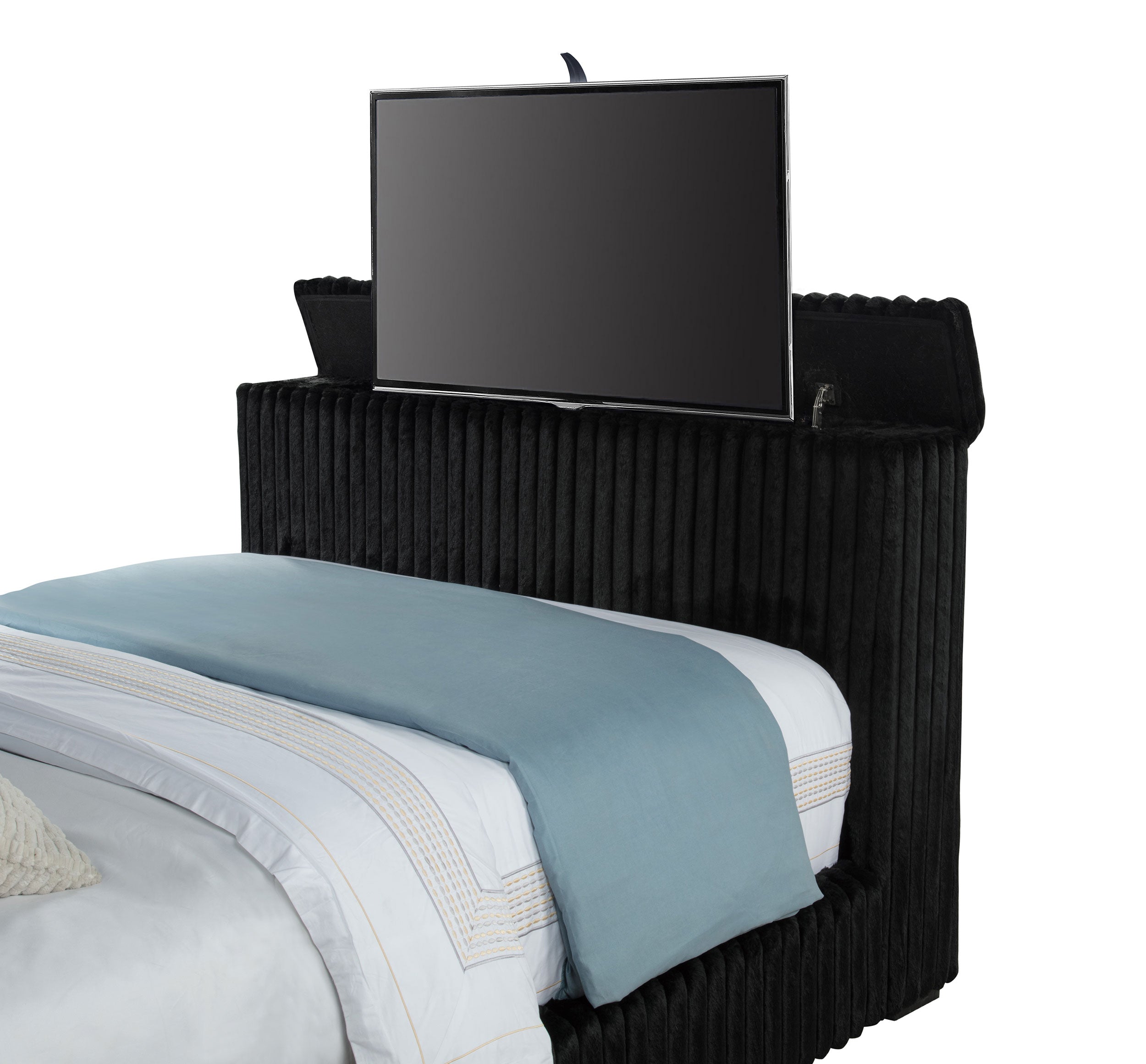 Centergrove Wingback TV Bed - Luxury Home Furniture (MI)