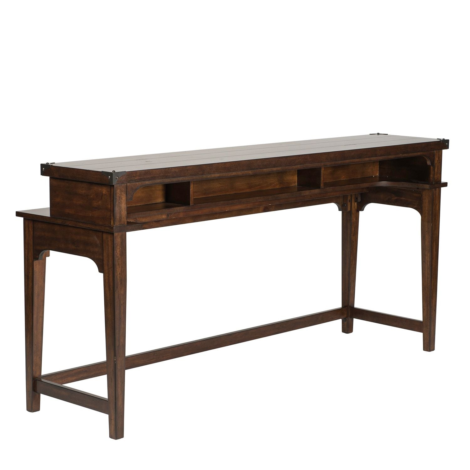 Aspen Skies 4 Piece Console Set (1-Console 3-Stools) - Luxury Home Furniture (MI)