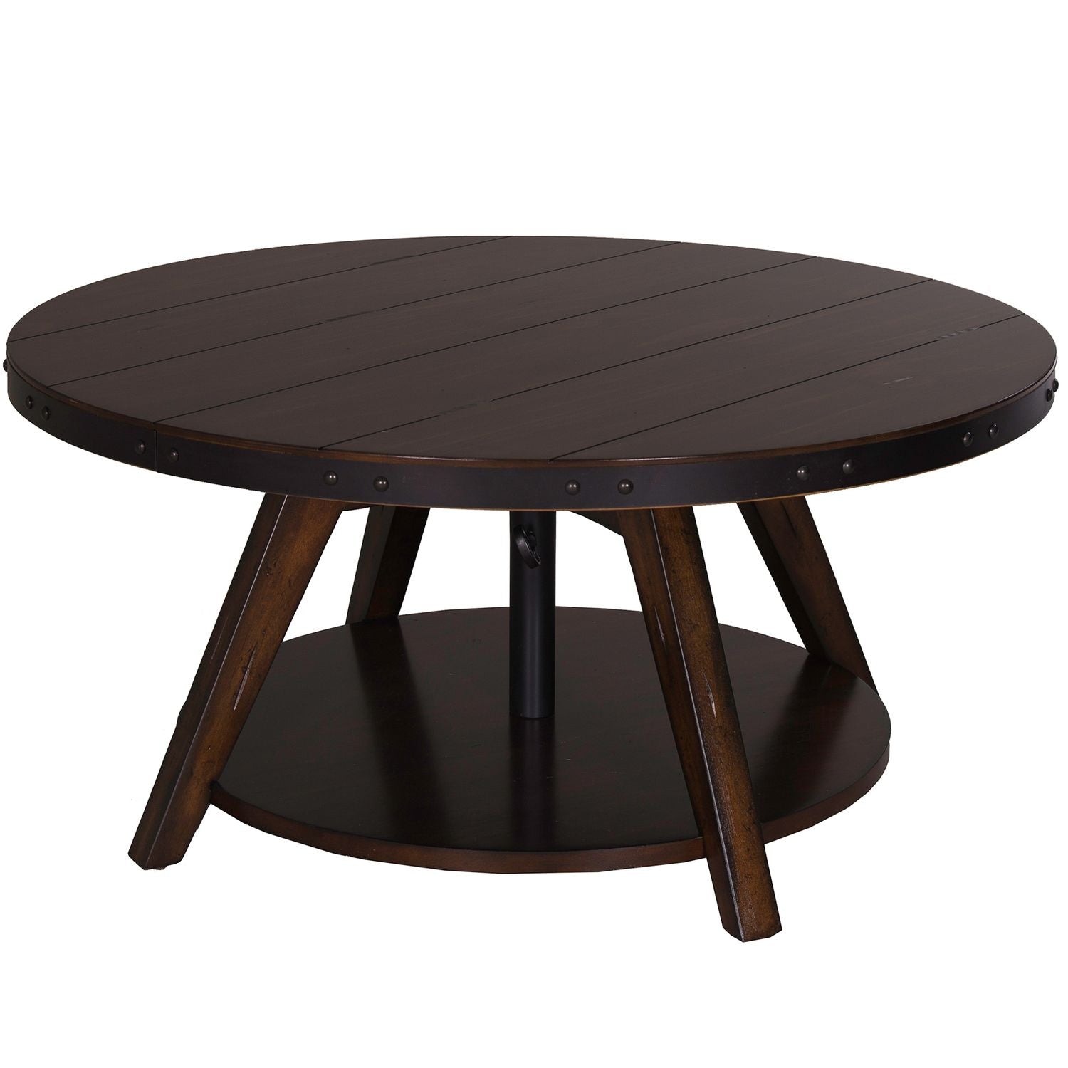 Aspen Skies Motion Cocktail Table in Russet Brown - Luxury Home Furniture (MI)