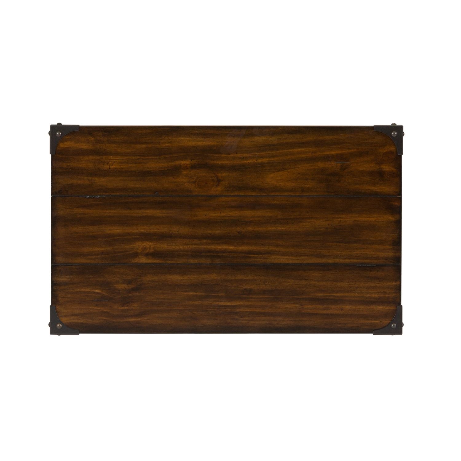 Aspen Skies Chair Side Table in Russet Brown - Luxury Home Furniture (MI)