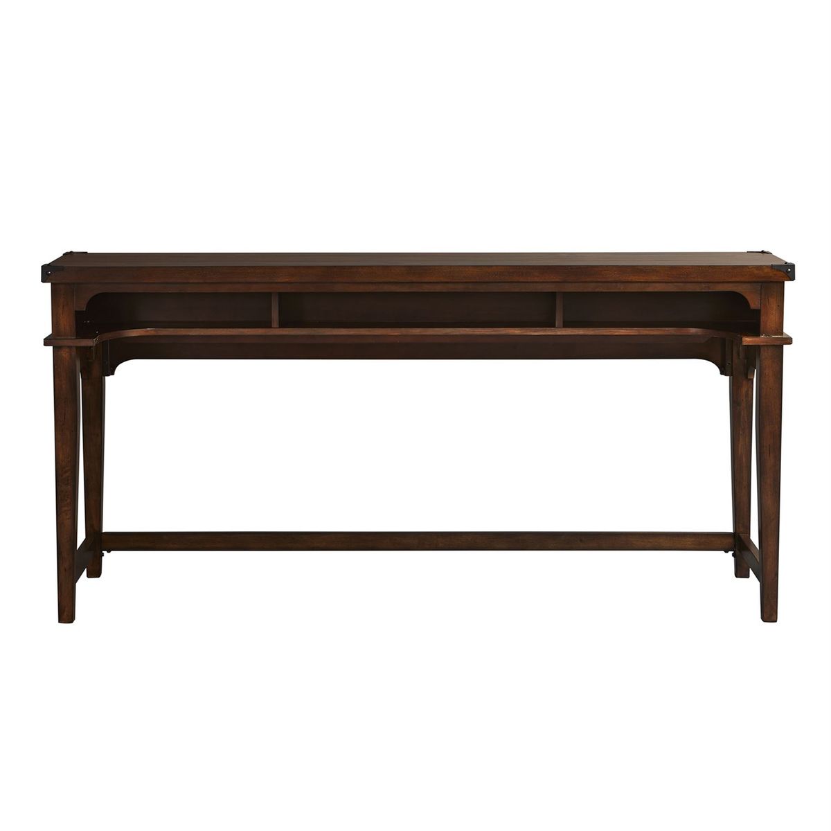Liberty Aspen Skies Console Bar Table in Russet Brown - Luxury Home Furniture (MI)