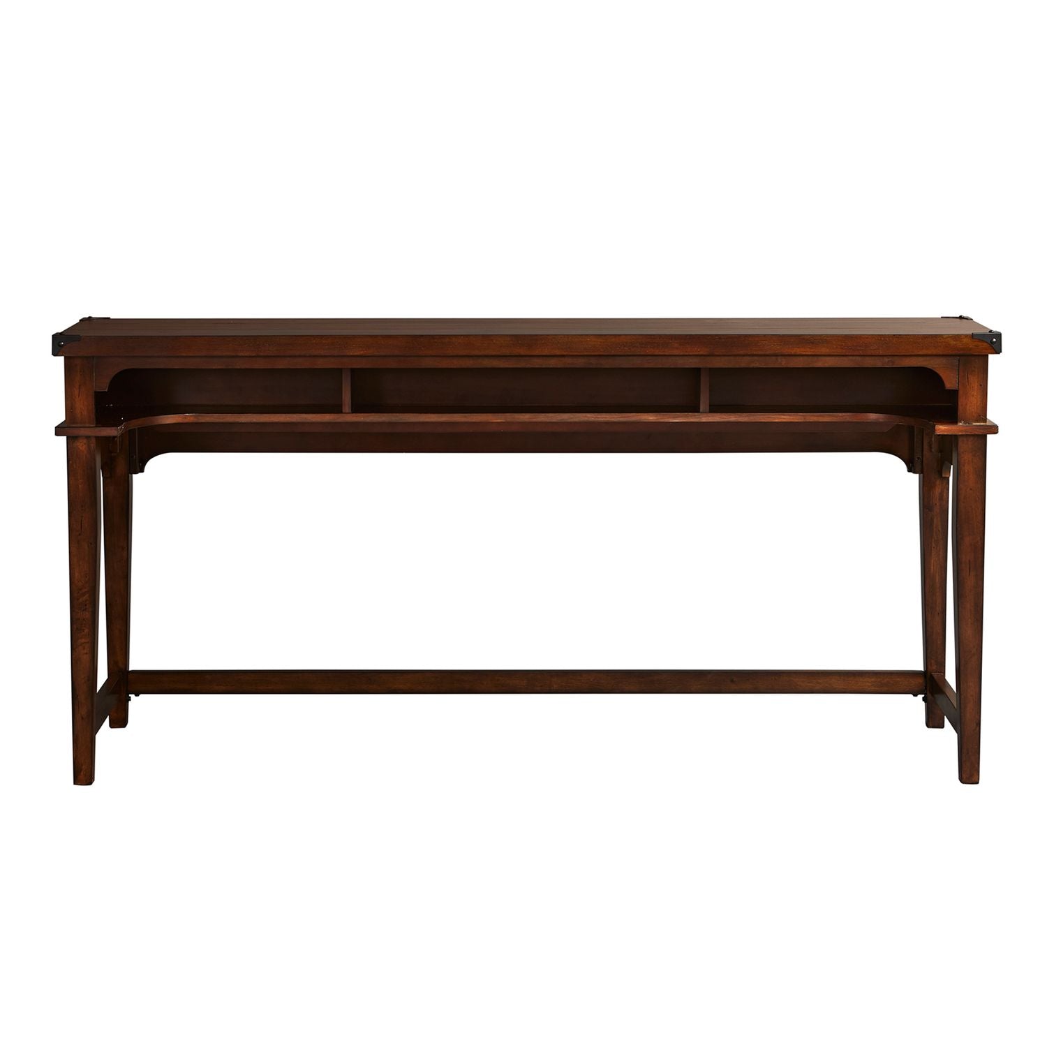 Aspen Skies Console Bar Table in Russet Brown - Luxury Home Furniture (MI)