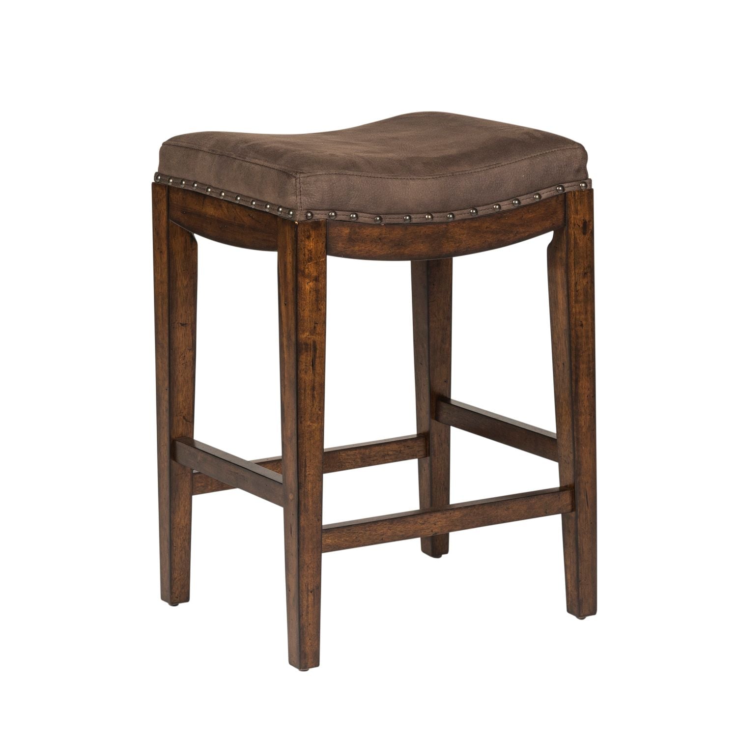 Aspen Skies Uph Barstool in Russet Brown - Luxury Home Furniture (MI)