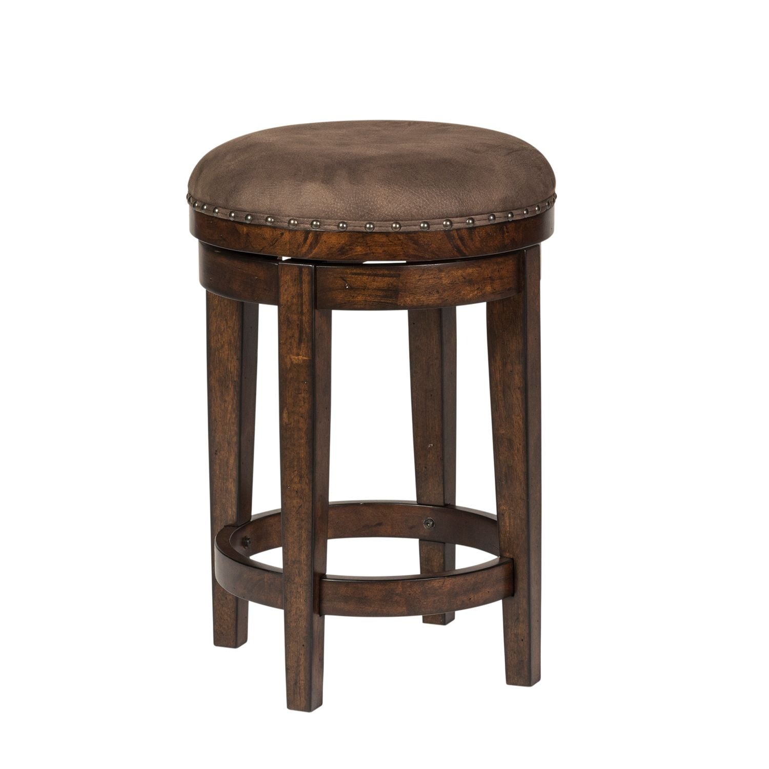 Aspen Skies Swivel Barstool in Russet Brown - Luxury Home Furniture (MI)