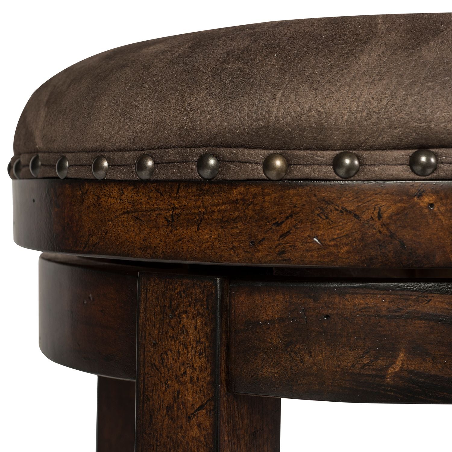 Aspen Skies Swivel Barstool in Russet Brown - Luxury Home Furniture (MI)