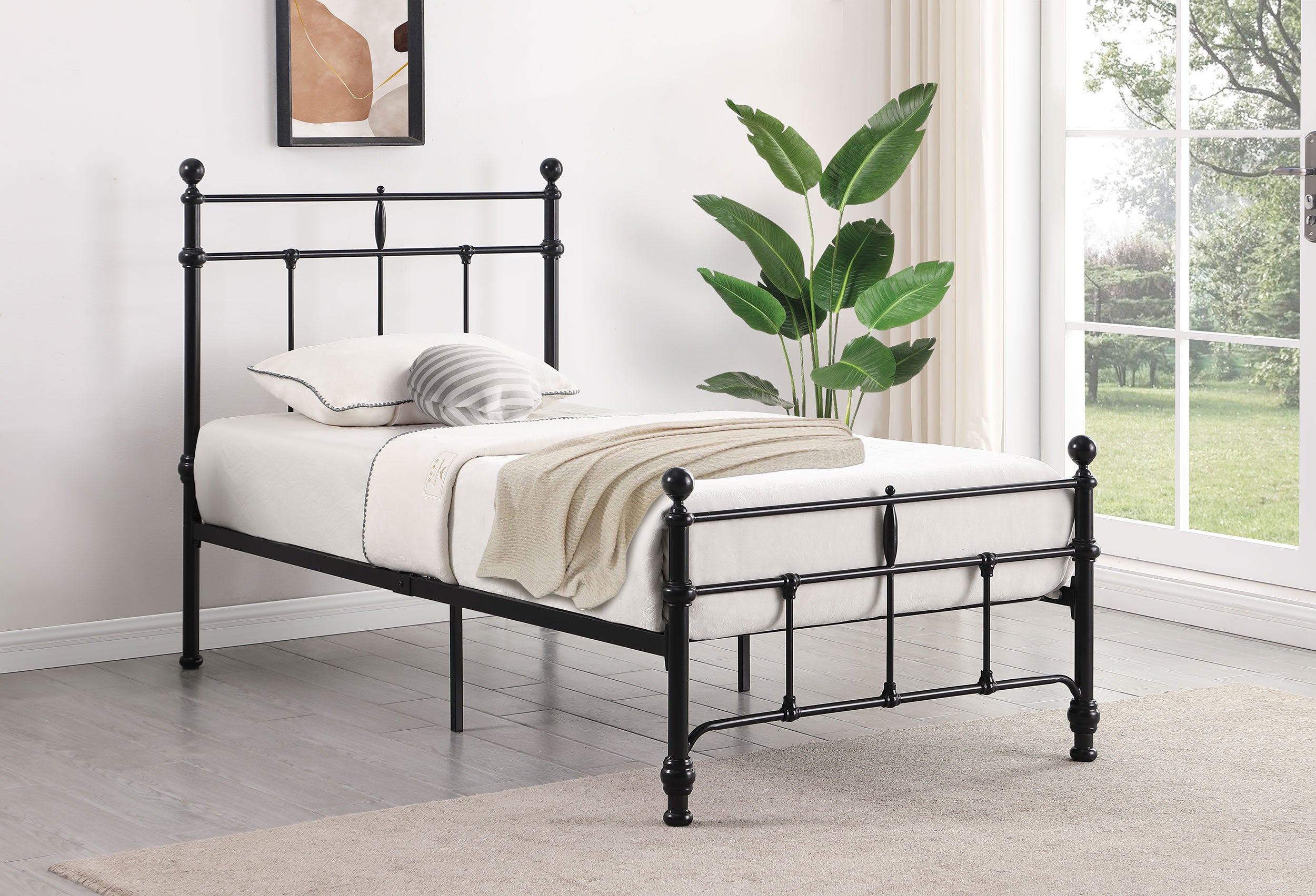 Novak Eastern King, Full, Queen, & Twin Bed - Luxury Home Furniture (MI)