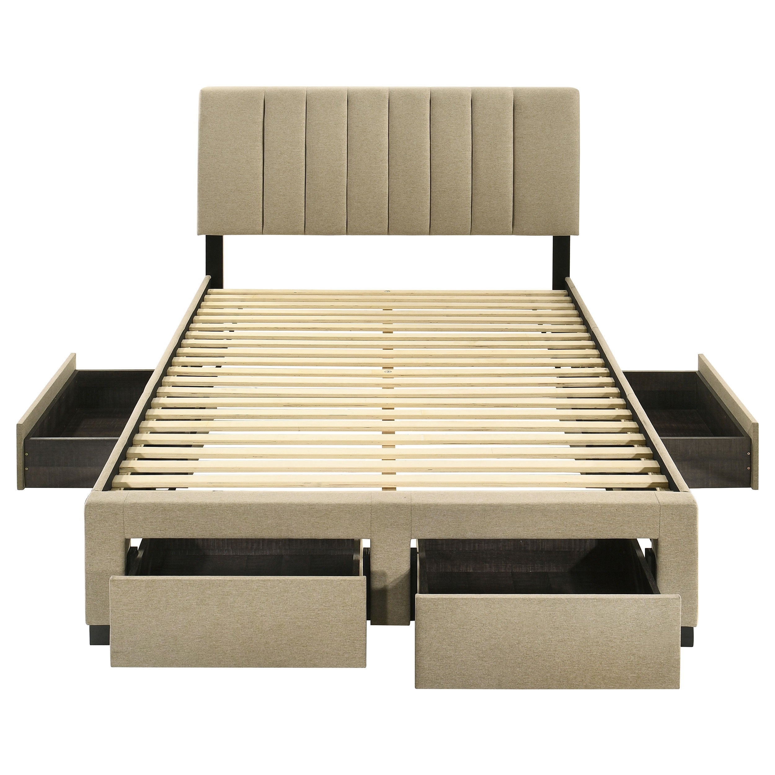 Wheatland Panel Platform Storage Bed - Luxury Home Furniture (MI)