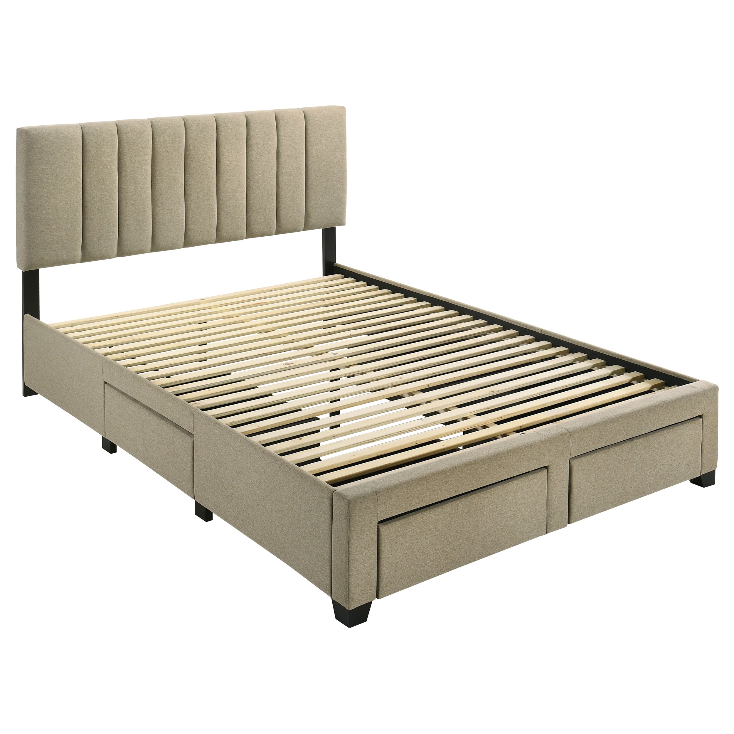Wheatland Panel Platform Storage Bed - Luxury Home Furniture (MI)