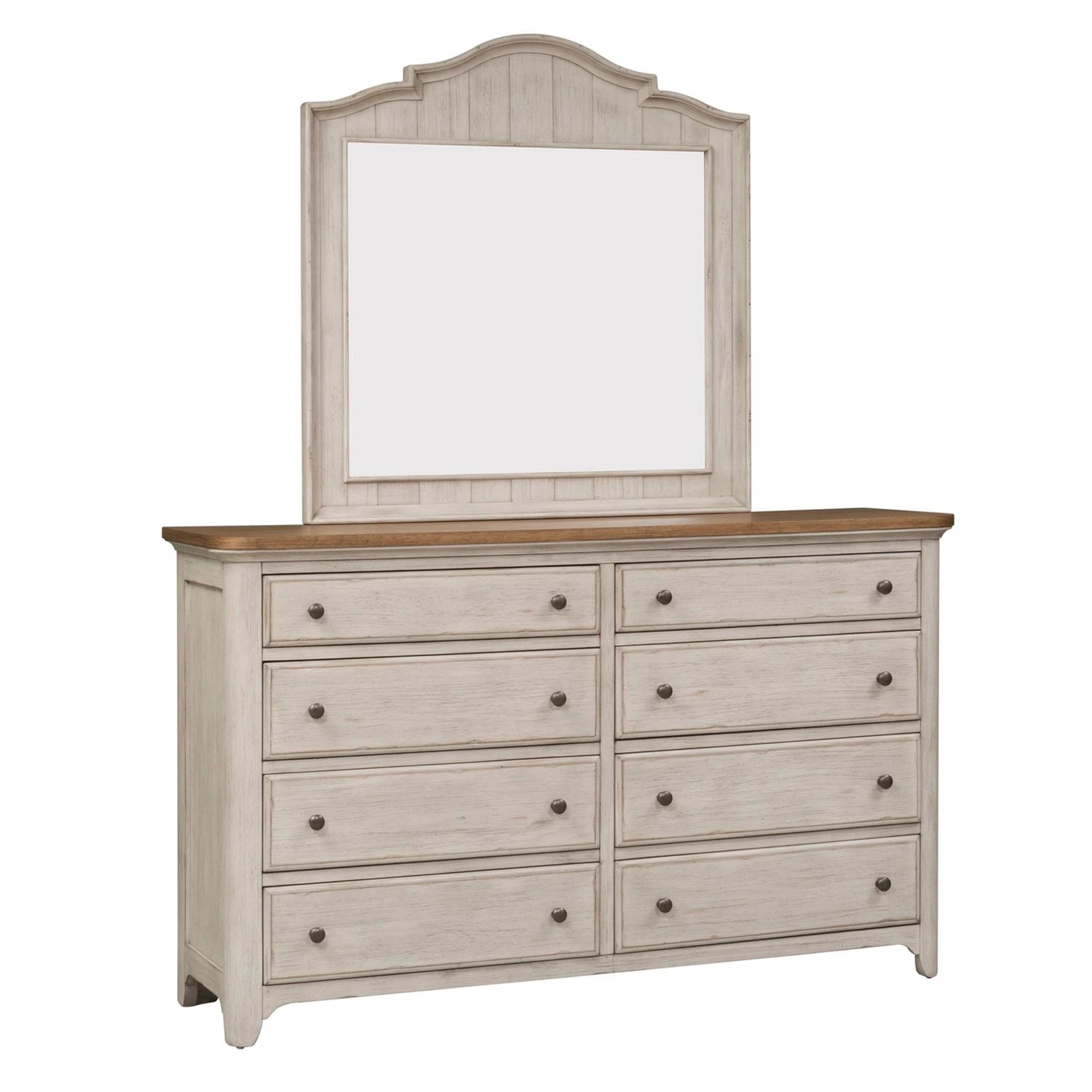 Farmhouse Reimagined Dresser & Mirror image