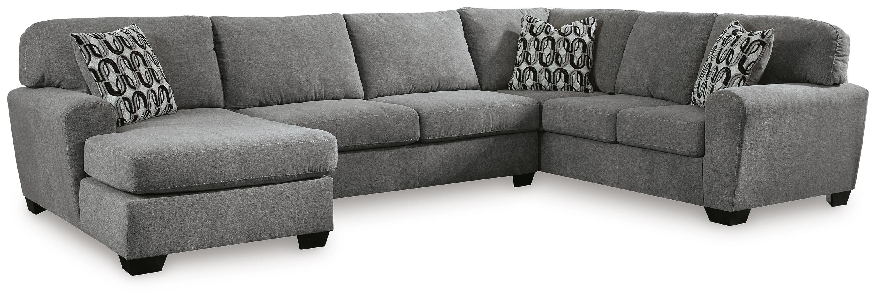 Birkdale Court Sectional with Chaise - Luxury Home Furniture (MI)
