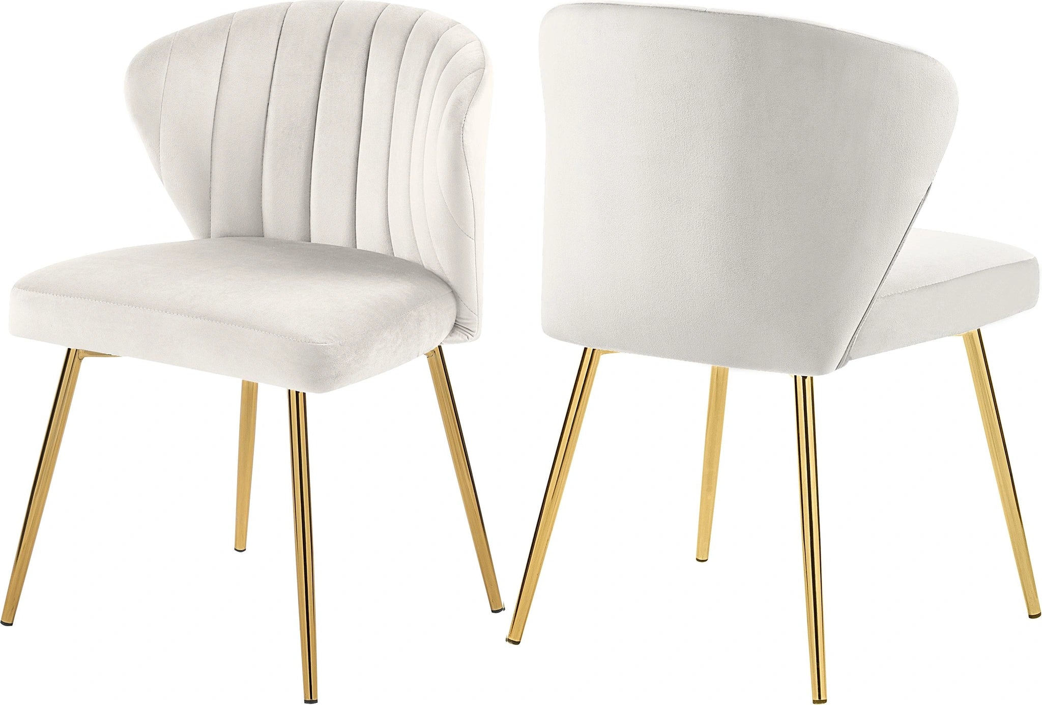 Finley Cream Velvet Dining Chair
