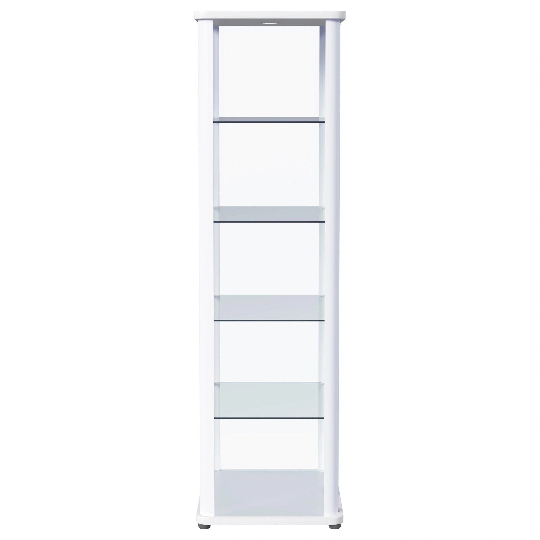 Aero Curio Cabinet with LED Lighting