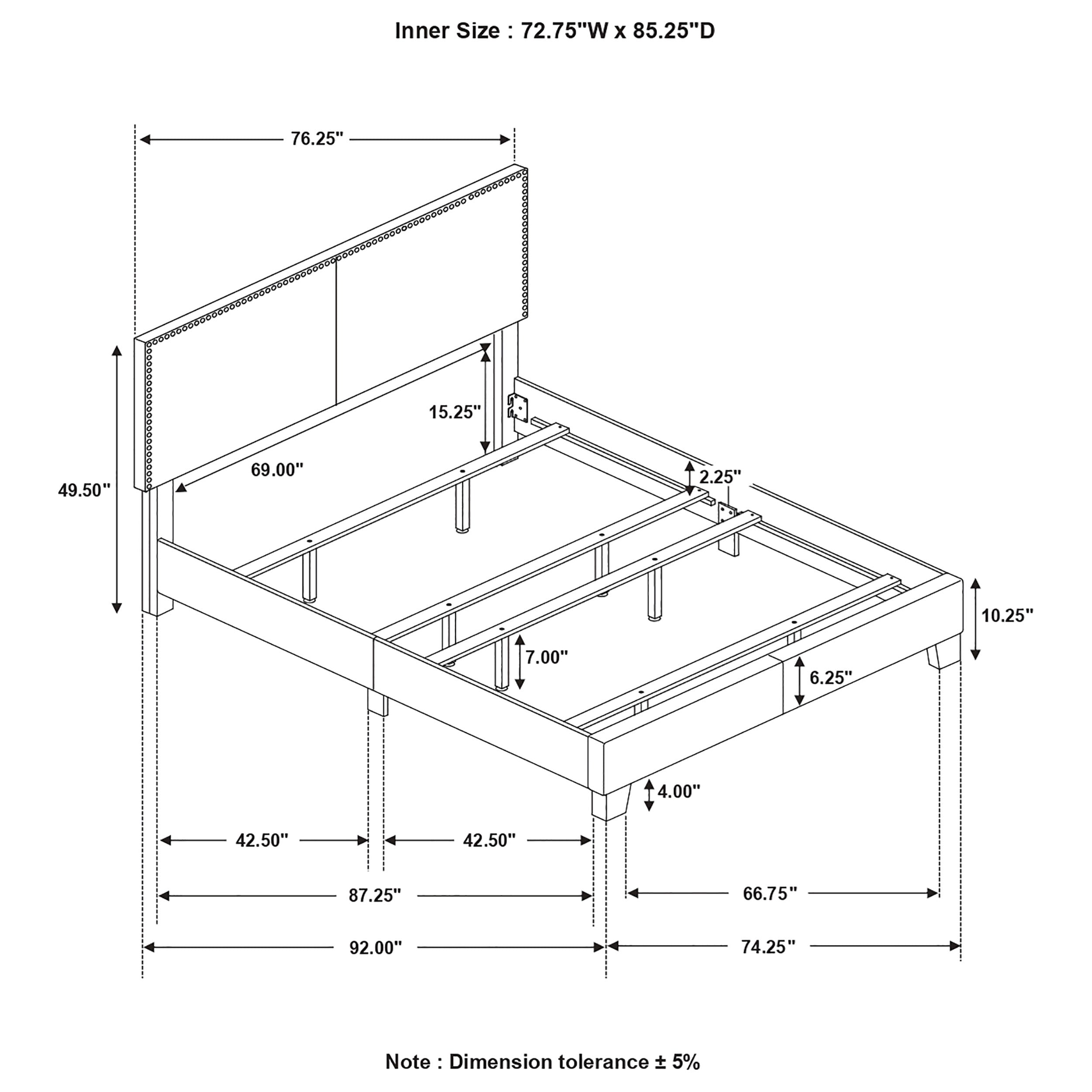 Boyd Panel Bed - Luxury Home Furniture (MI)