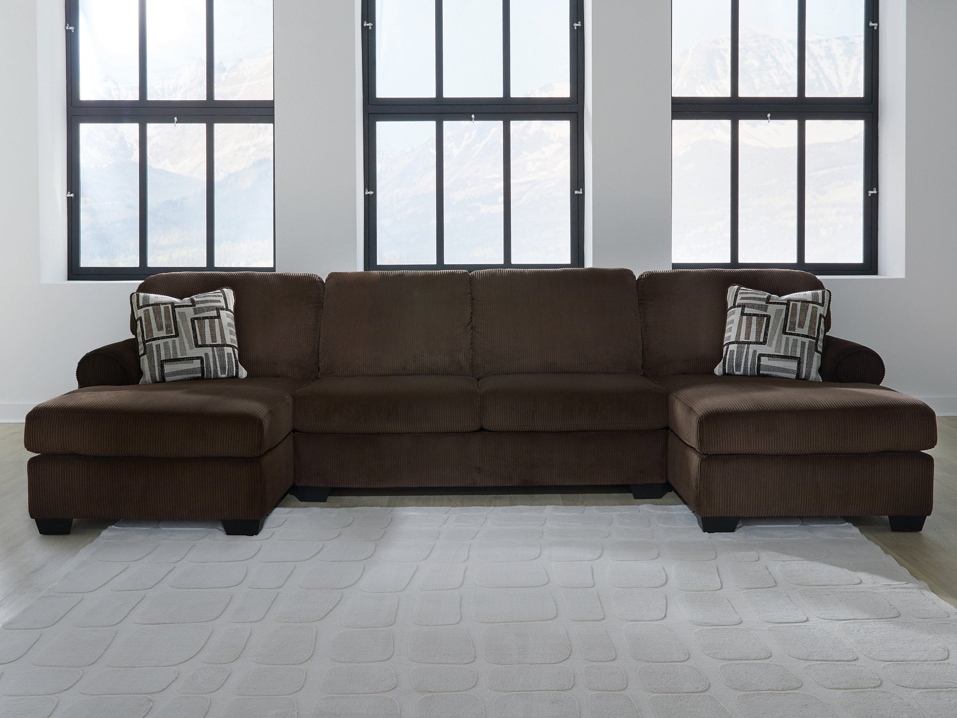Kimlee Sectional with Double Chaise - Luxury Home Furniture (MI)