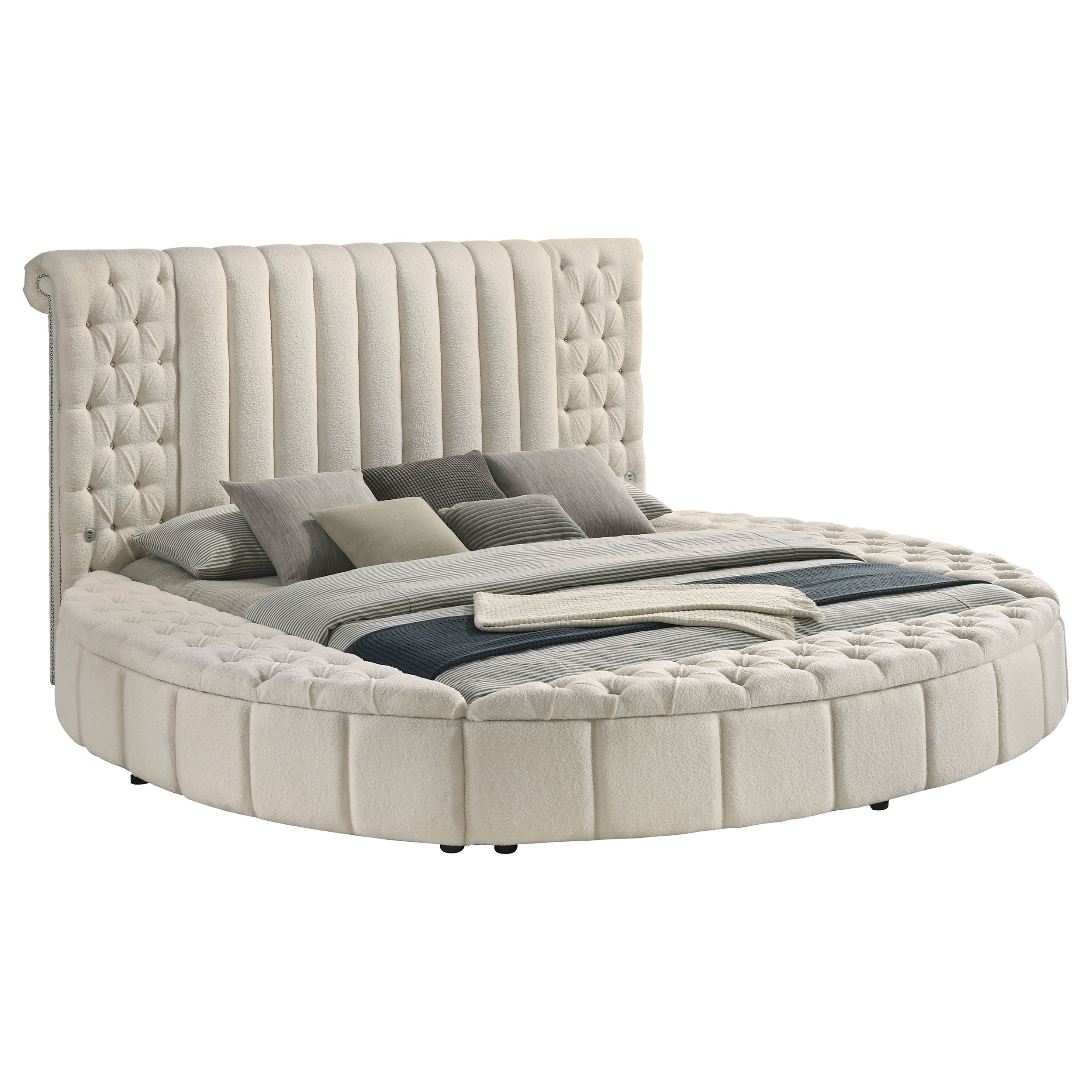 Sonya Panel Floor Storage Bed - Luxury Home Furniture (MI)