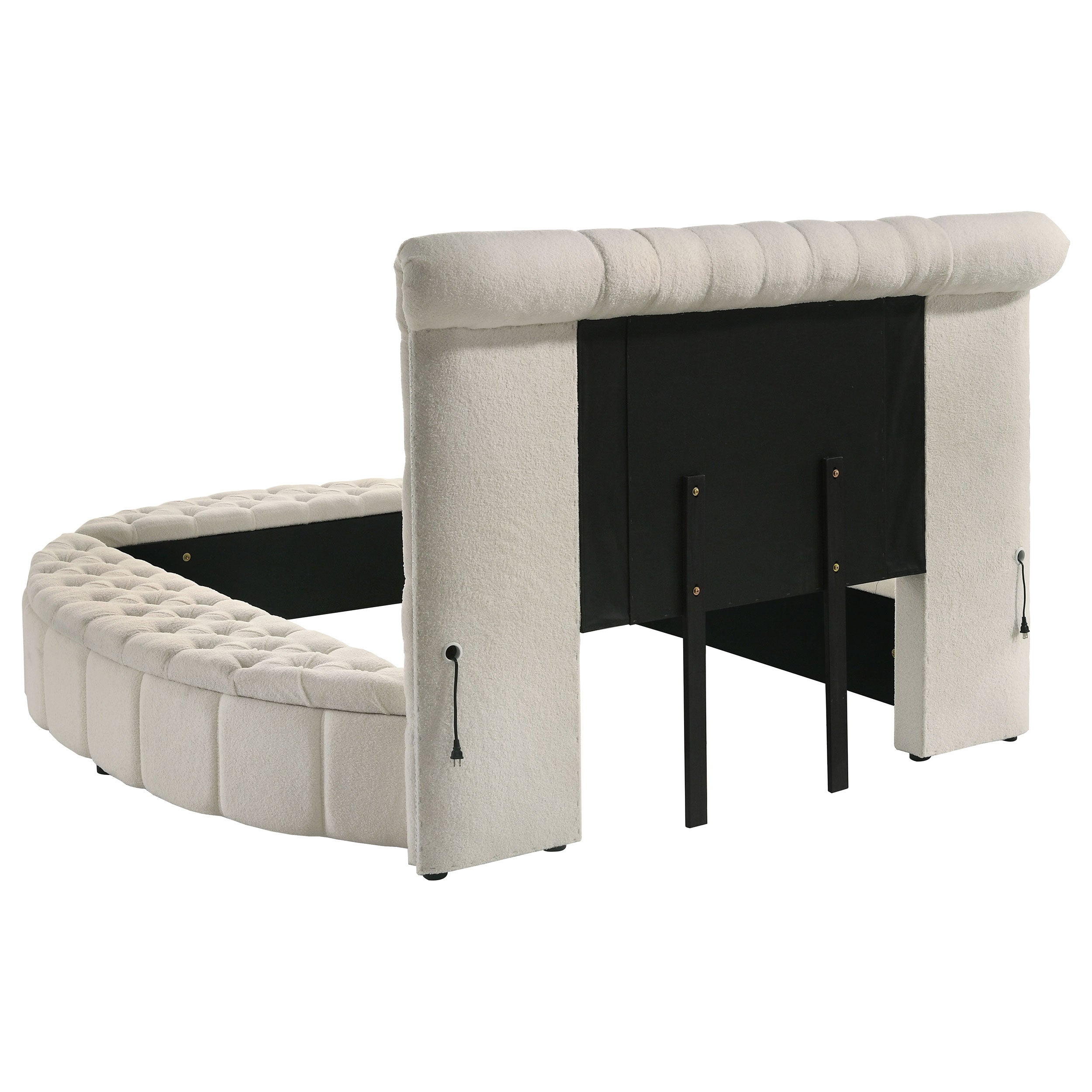Sonya Panel Floor Storage Bed - Luxury Home Furniture (MI)
