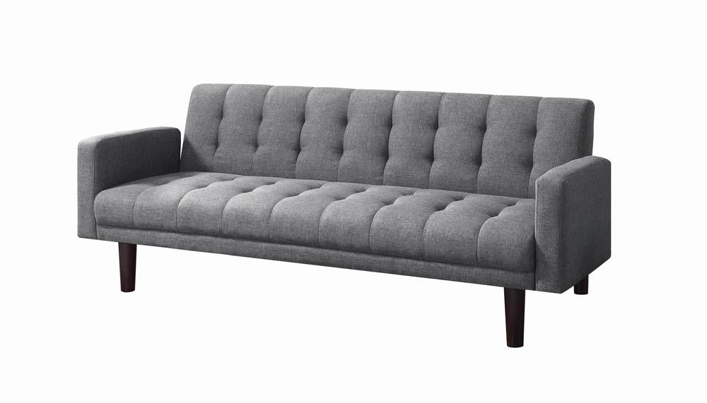 Sommer Tufted Sofa Bed Grey - Luxury Home Furniture (MI)