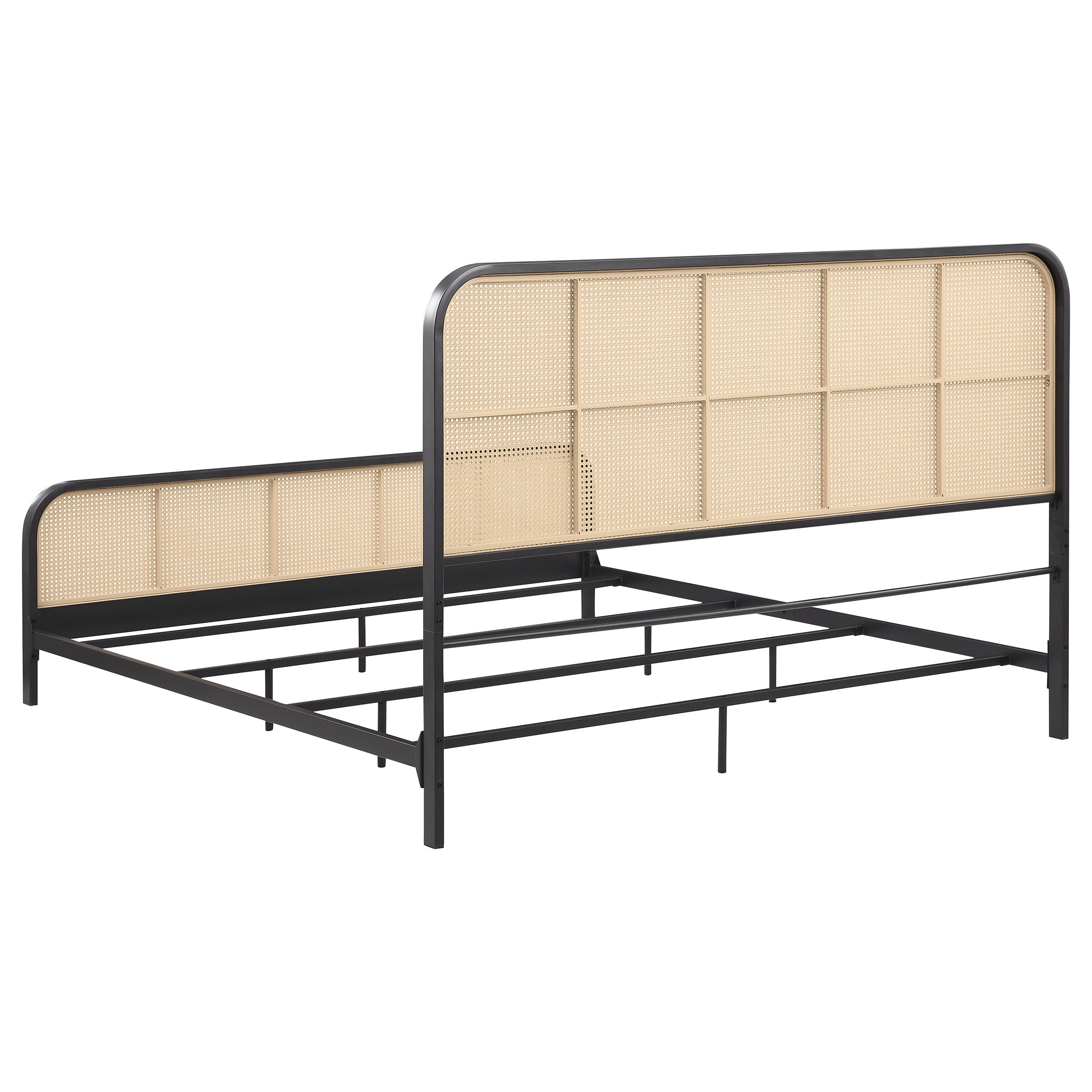 Lanewood Eastern King & Queen Bed Black & White - Luxury Home Furniture (MI)