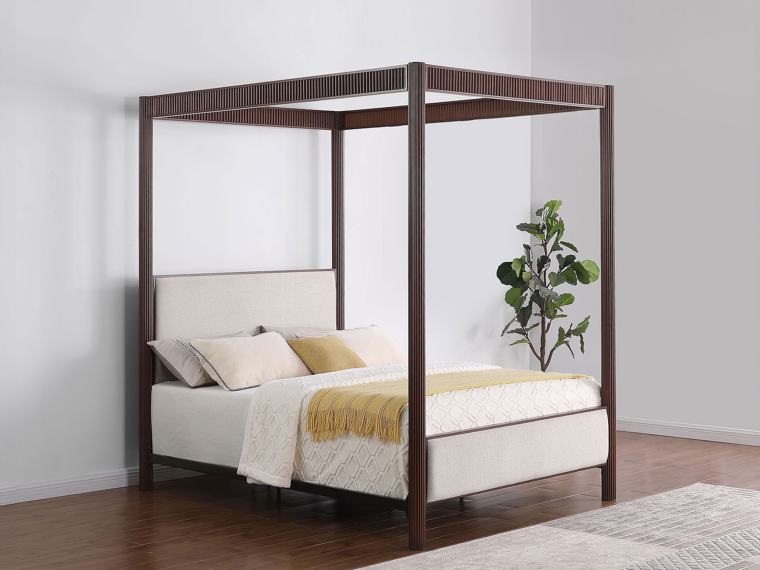 Zimmerlee Canopy Panel Bed - Luxury Home Furniture (MI)
