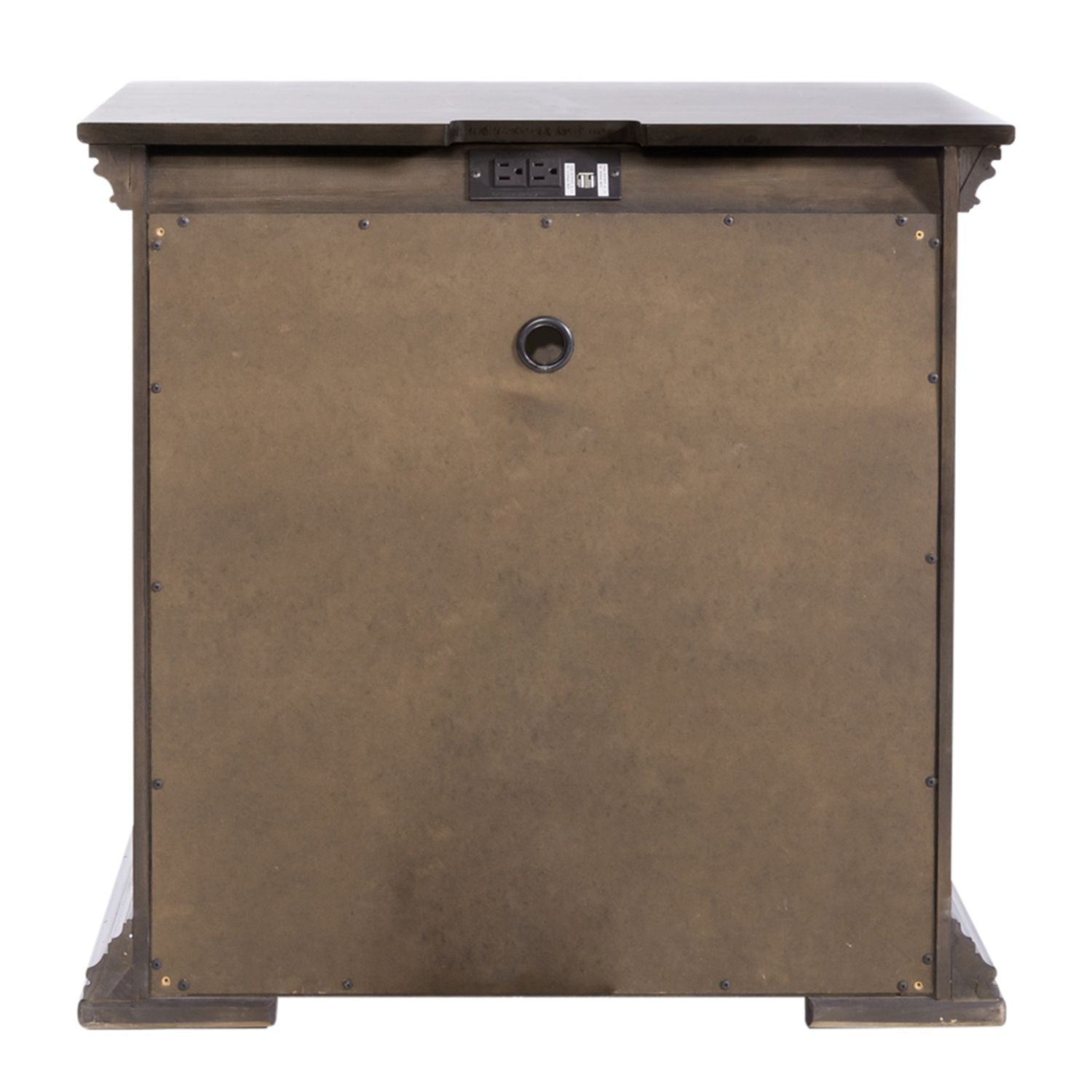 Big Valley 2 Drawer Night Stand w/ Charging Station image