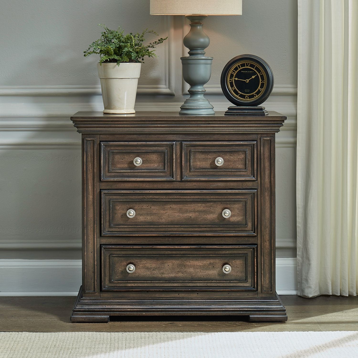 Big Valley Bedside Chest w/ Charging Station image